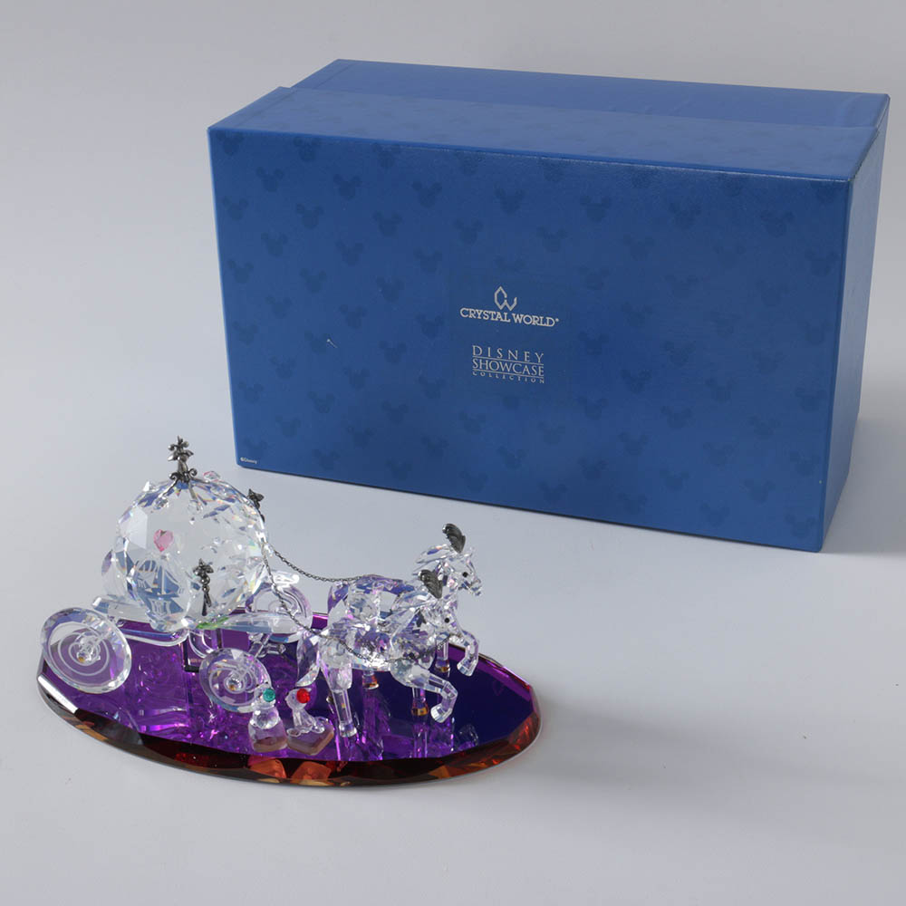 Disney Showcase Collection "Cinderella's Coach" Crystal Figurine
