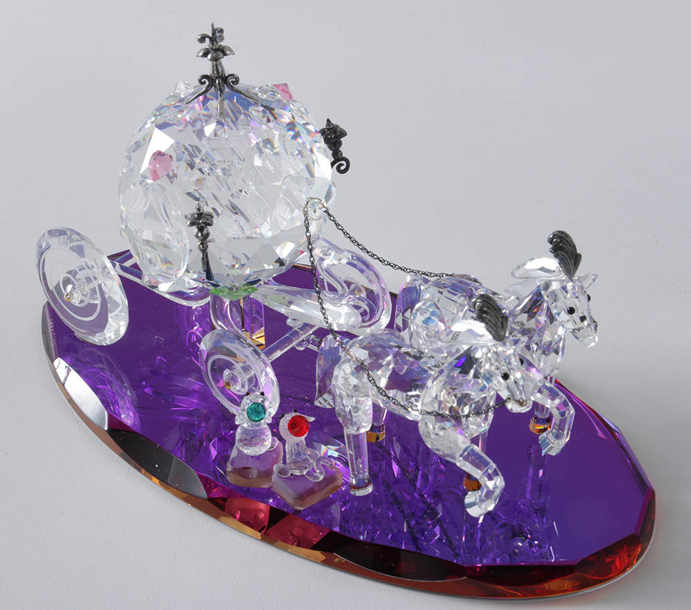 Disney Showcase Collection "Cinderella's Coach" Crystal Figurine