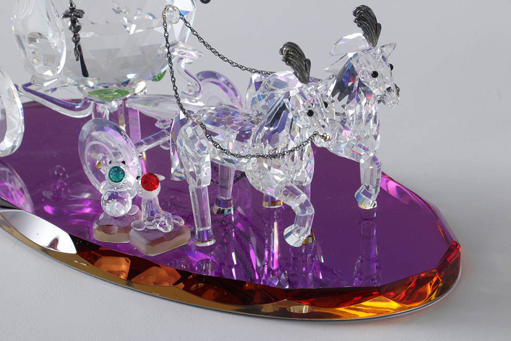 Disney Showcase Collection "Cinderella's Coach" Crystal Figurine