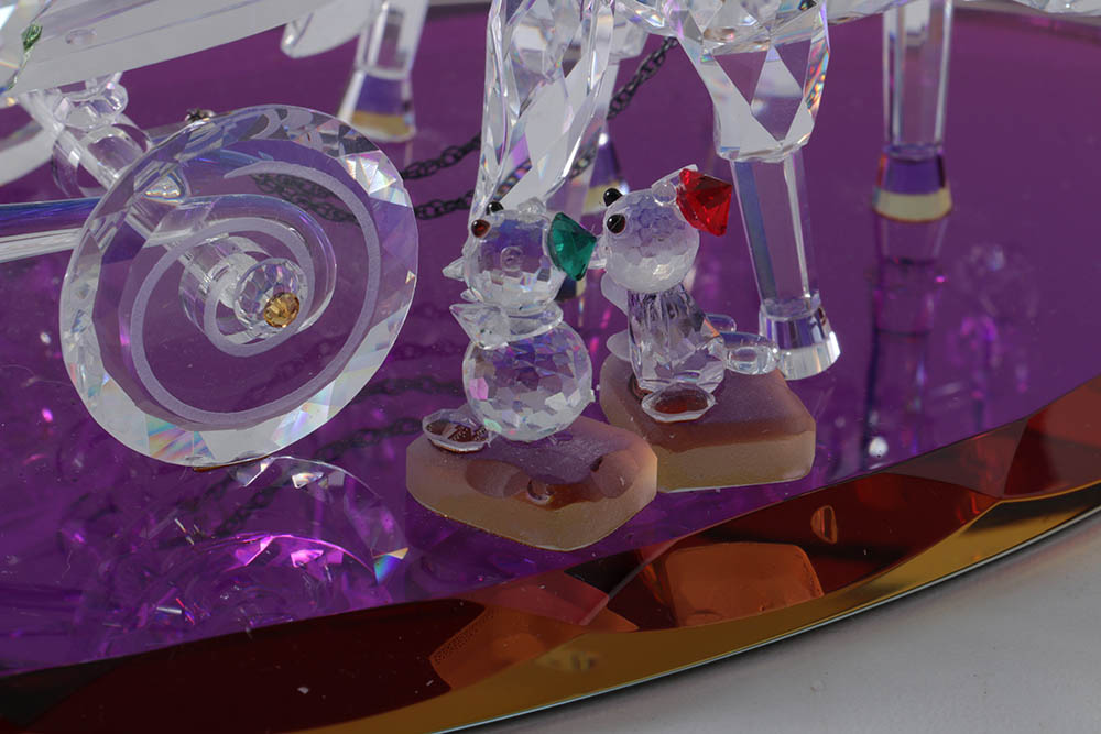 Disney Showcase Collection "Cinderella's Coach" Crystal Figurine