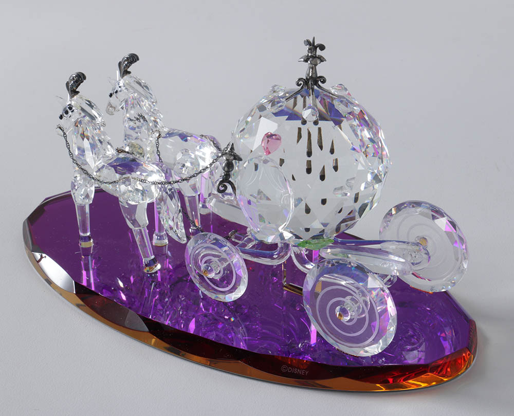 Disney Showcase Collection "Cinderella's Coach" Crystal Figurine
