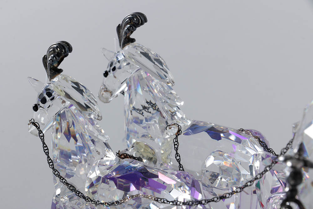 Disney Showcase Collection "Cinderella's Coach" Crystal Figurine