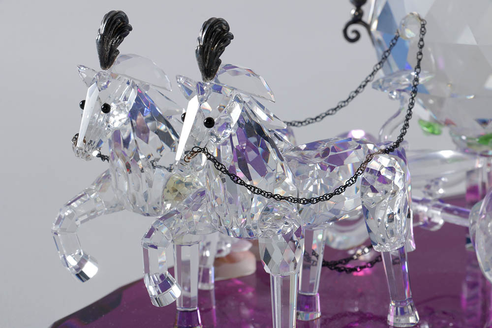 Disney Showcase Collection "Cinderella's Coach" Crystal Figurine
