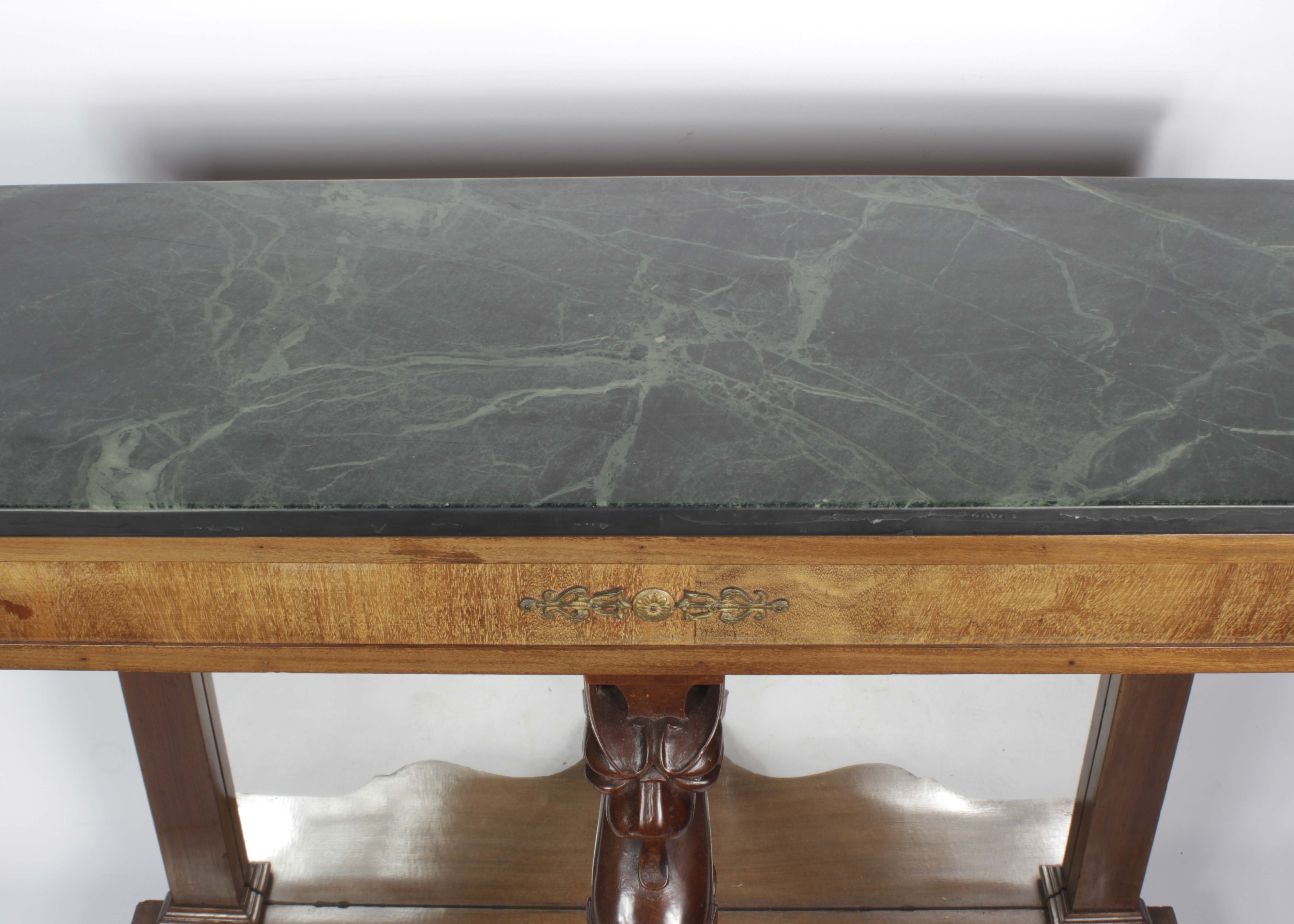 Renaissance Revival Style Console Table, Late 19th Century
