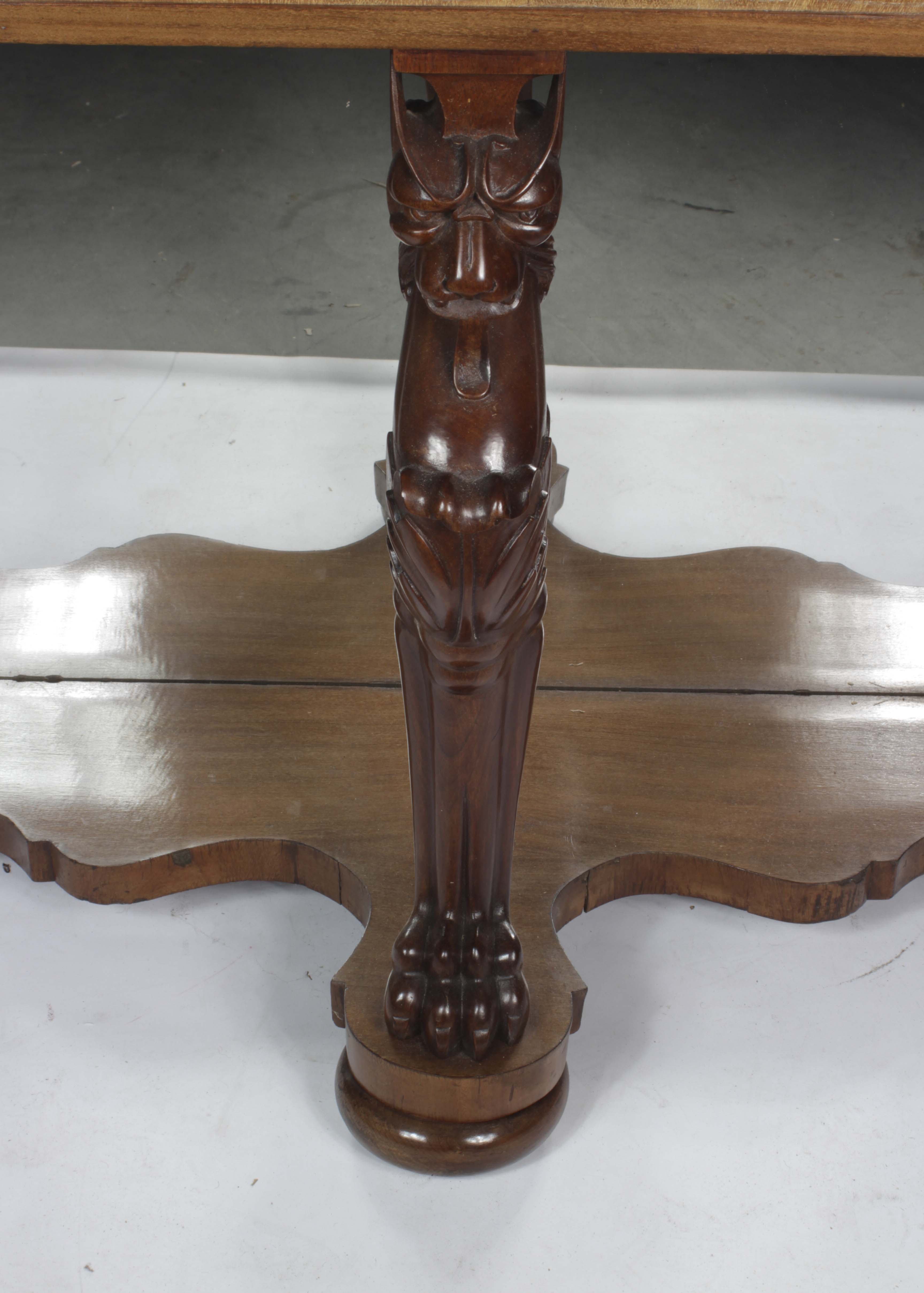 Renaissance Revival Style Console Table, Late 19th Century