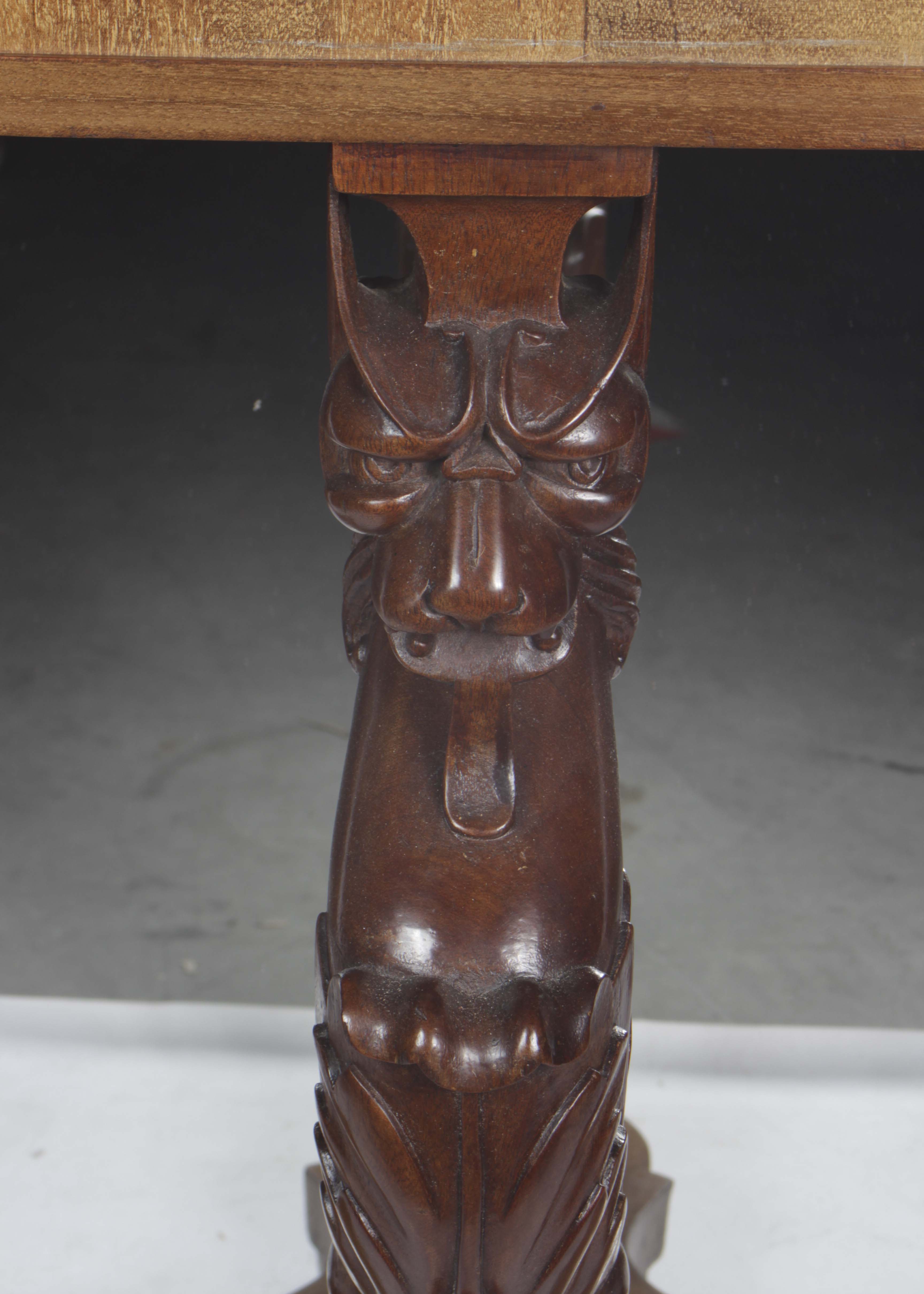 Renaissance Revival Style Console Table, Late 19th Century