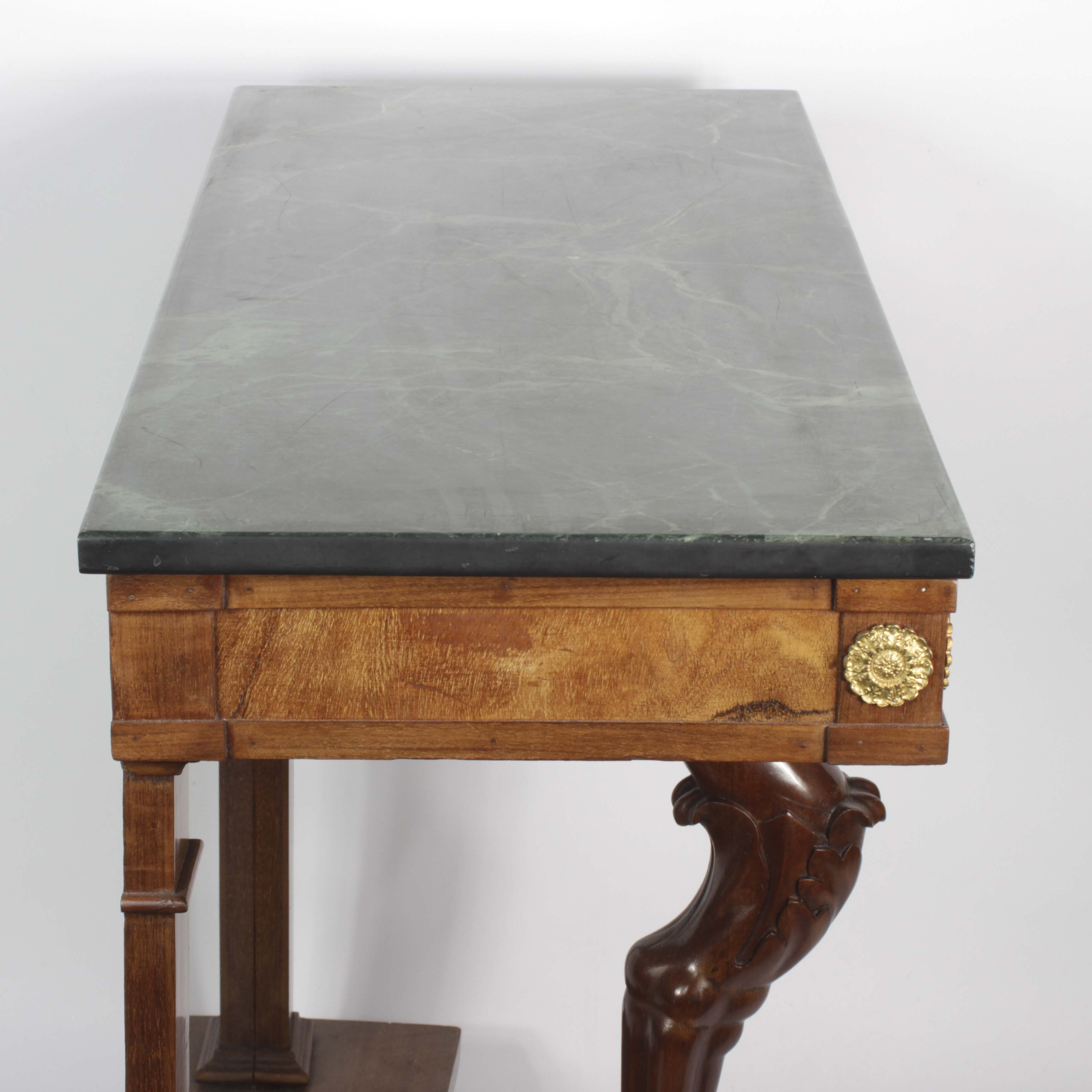 Renaissance Revival Style Console Table, Late 19th Century