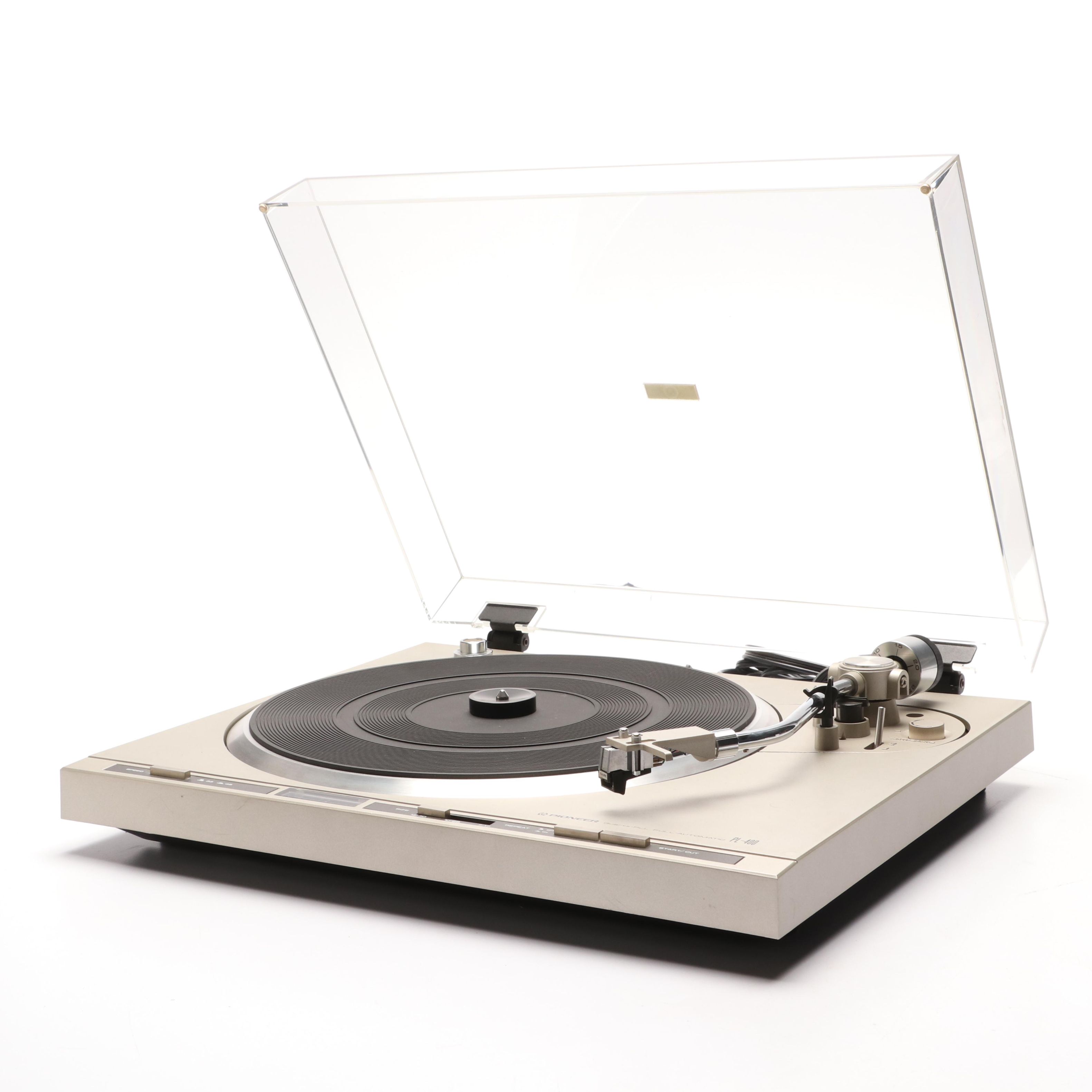 Pioneer Quartz PL-400 Stereo Turntable from 1980