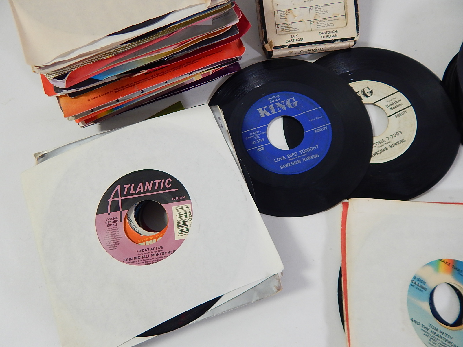 Vintage 45 RPM Jukebox Record Albums - Rock, Country, Pop - Over 170 Count