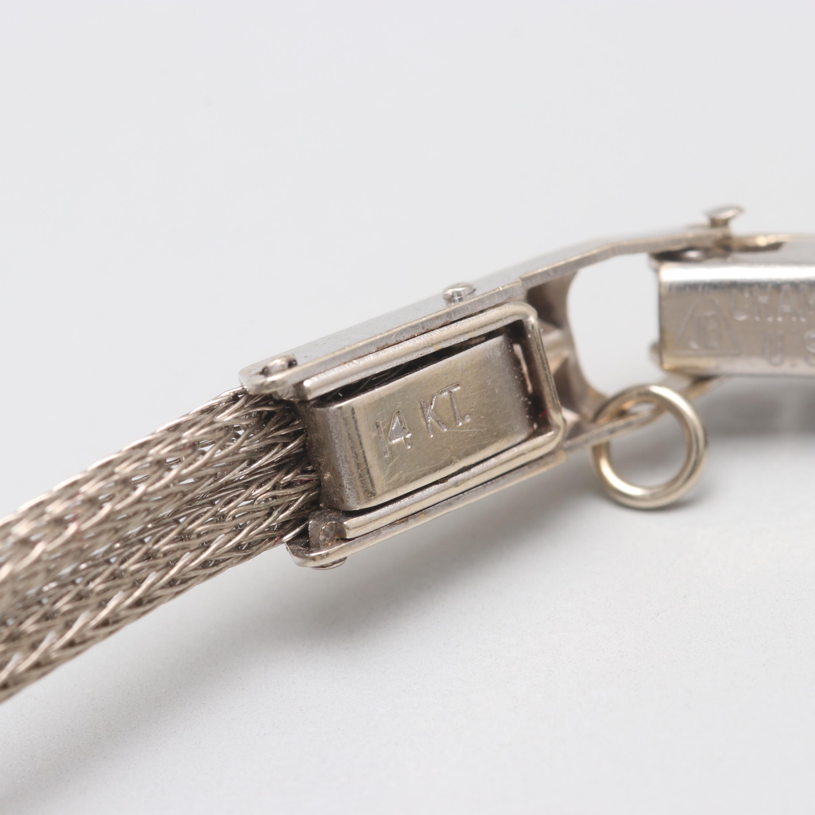 Girard Perregaux 14K White Gold Watch