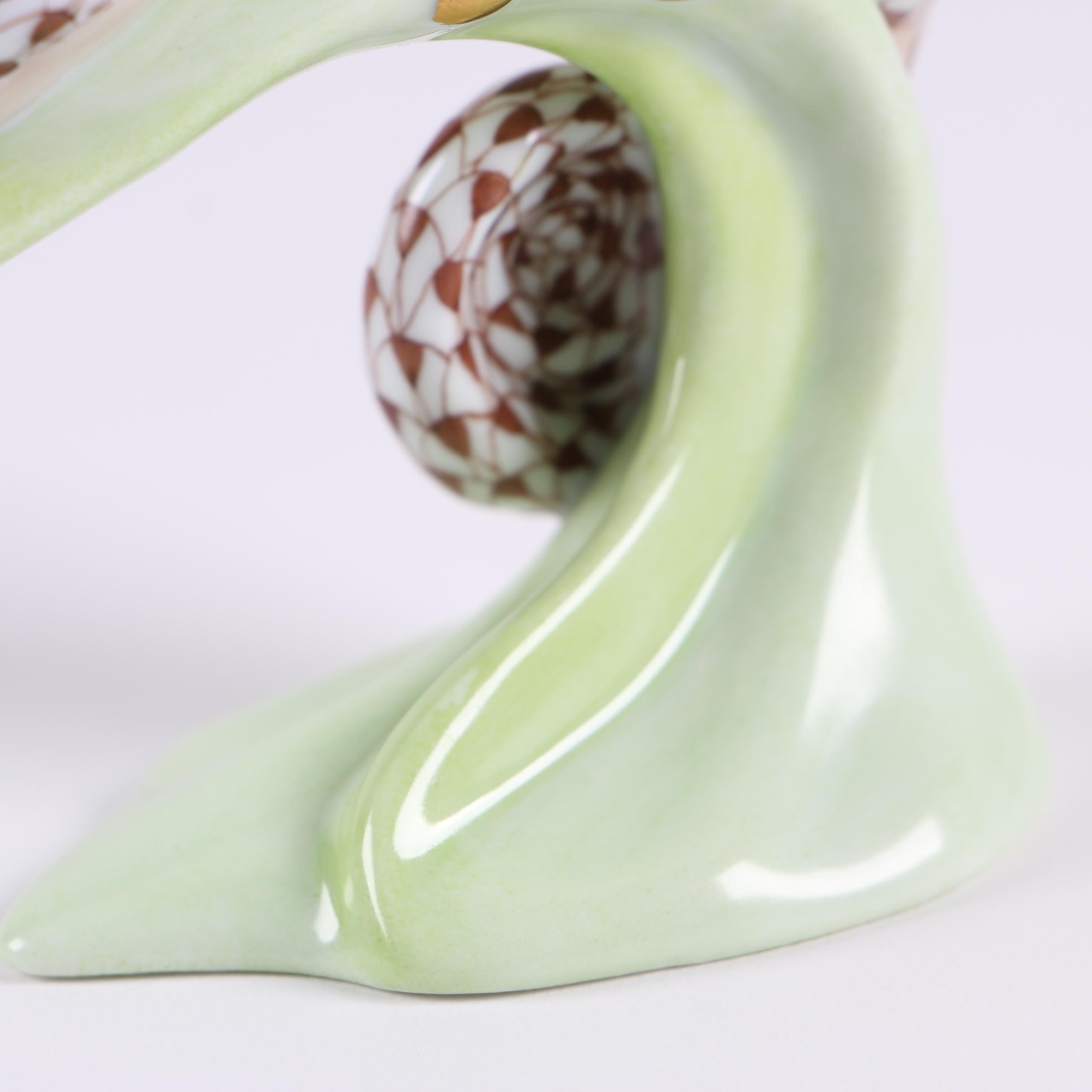 Herend "Chameleon" Porcelain Figurine