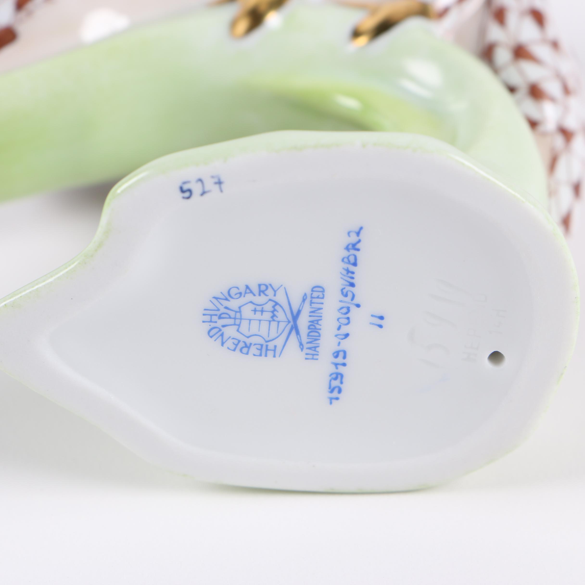 Herend "Chameleon" Porcelain Figurine