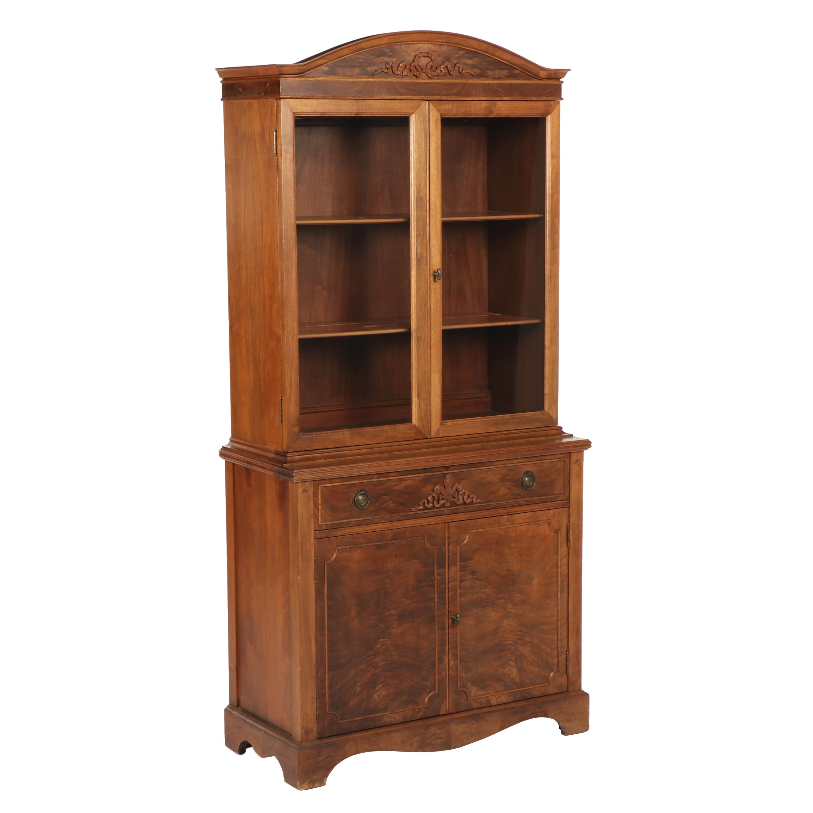 George III Style Mahogany Cabinet by John M. Smyth Company, Late 20th Century