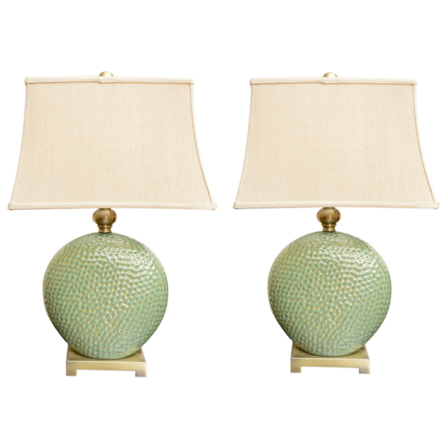Green Ceramic Table Lamps