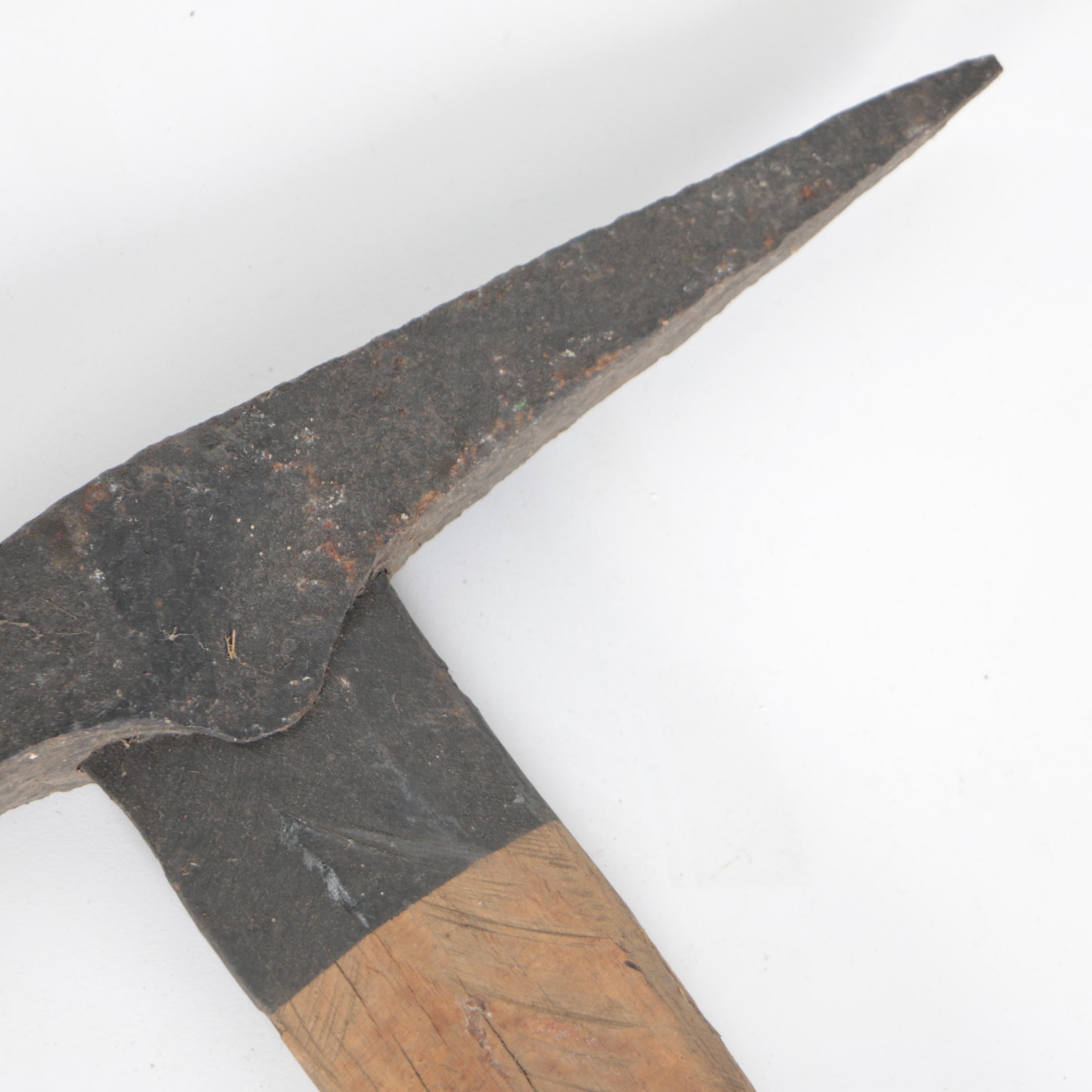 Antique Cast Iron Pickaxe