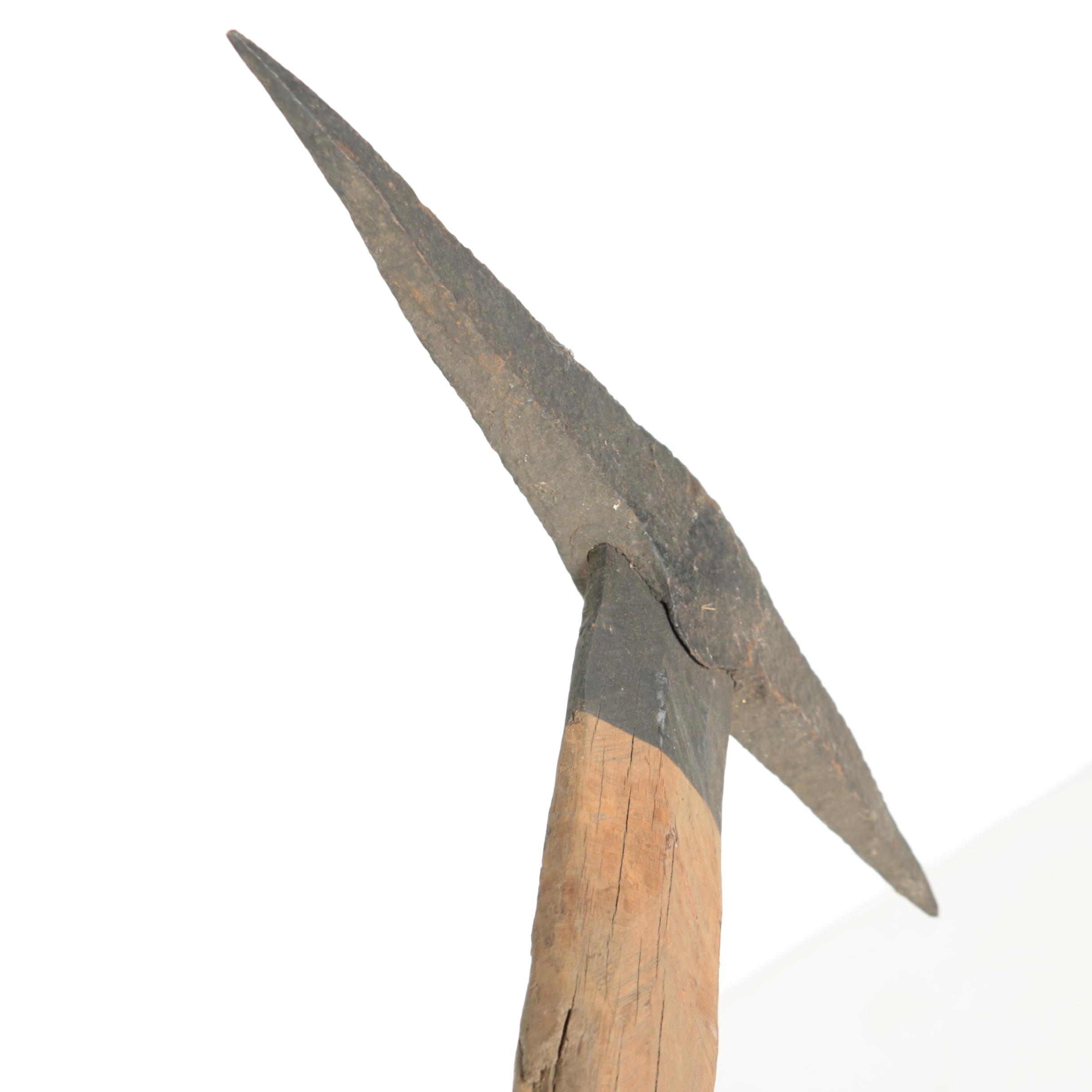 Antique Cast Iron Pickaxe