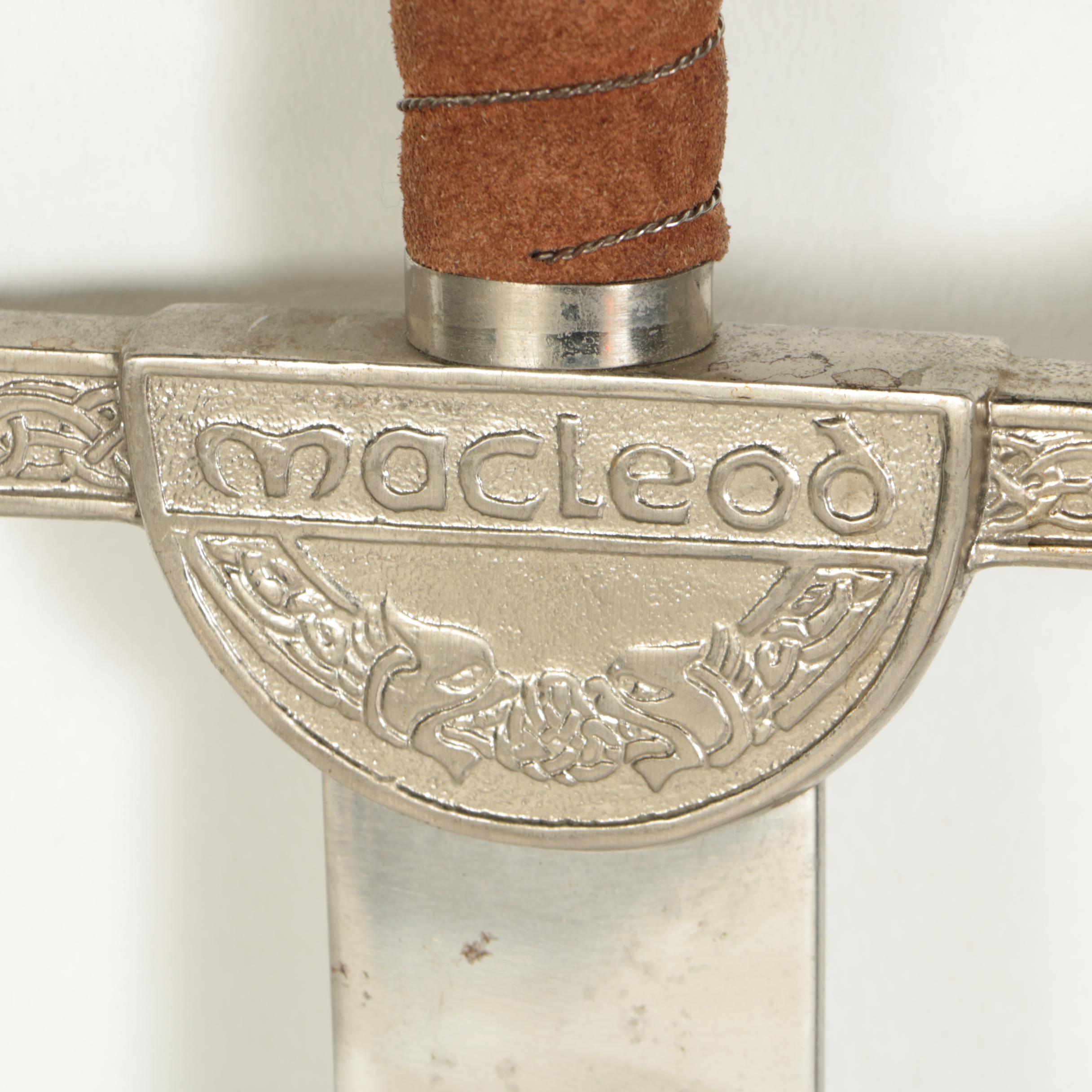 Replica of Macleod Highlander Sword