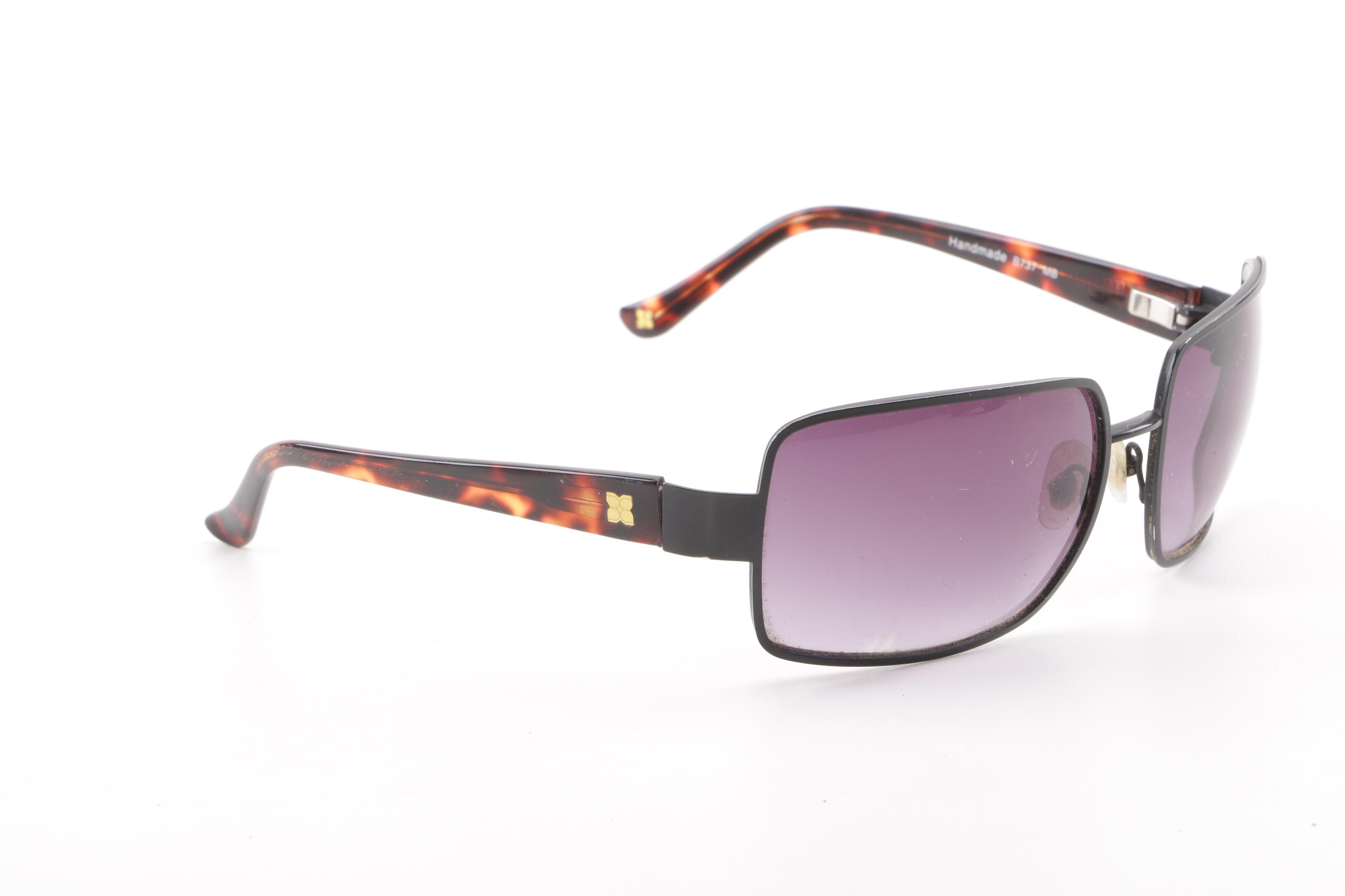 1990s BCBG Max Azria Handmade B737 MB Sunglasses