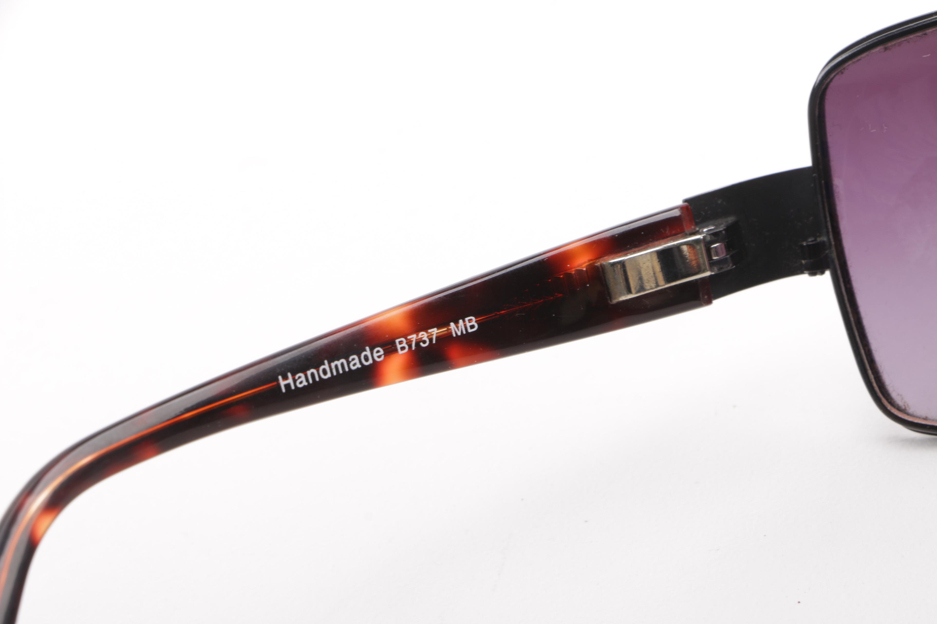 1990s BCBG Max Azria Handmade B737 MB Sunglasses