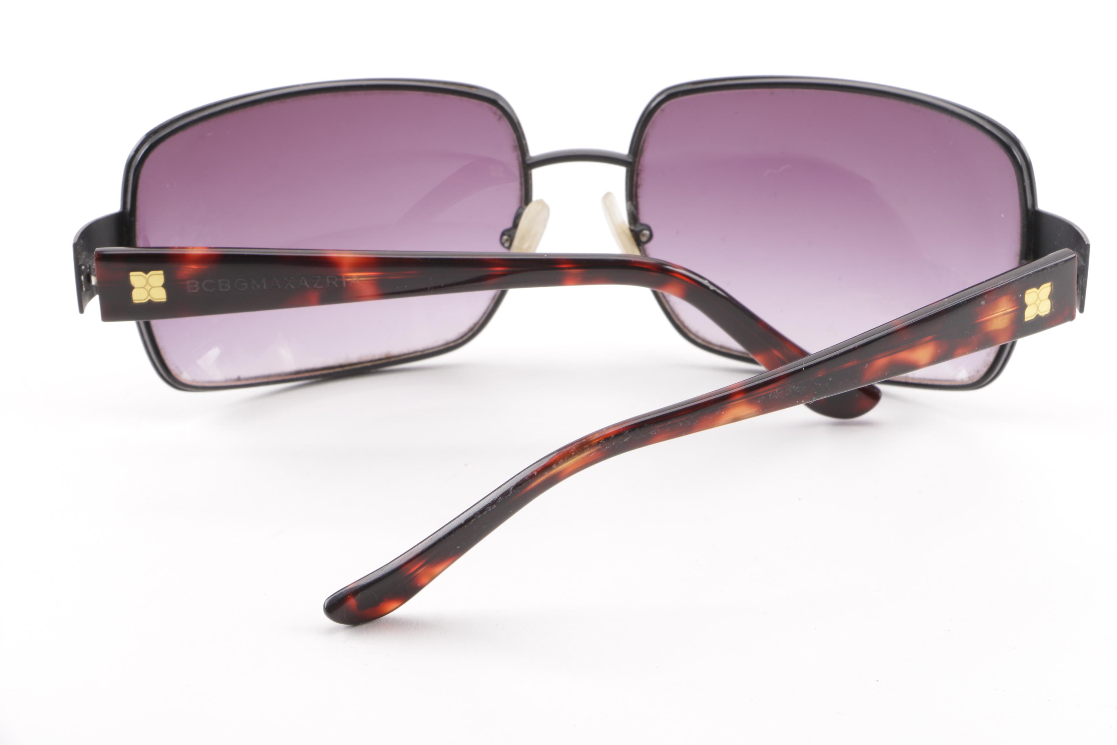 1990s BCBG Max Azria Handmade B737 MB Sunglasses