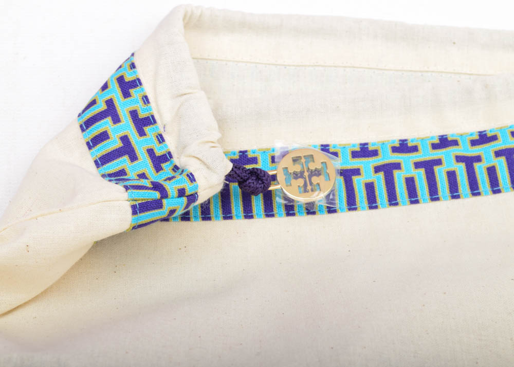 Tory Burch Heidi Black Patent Leather Ballet Flats