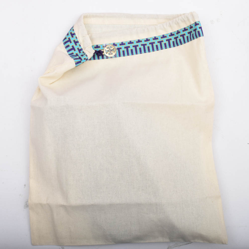 Tory Burch Heidi Black Patent Leather Ballet Flats