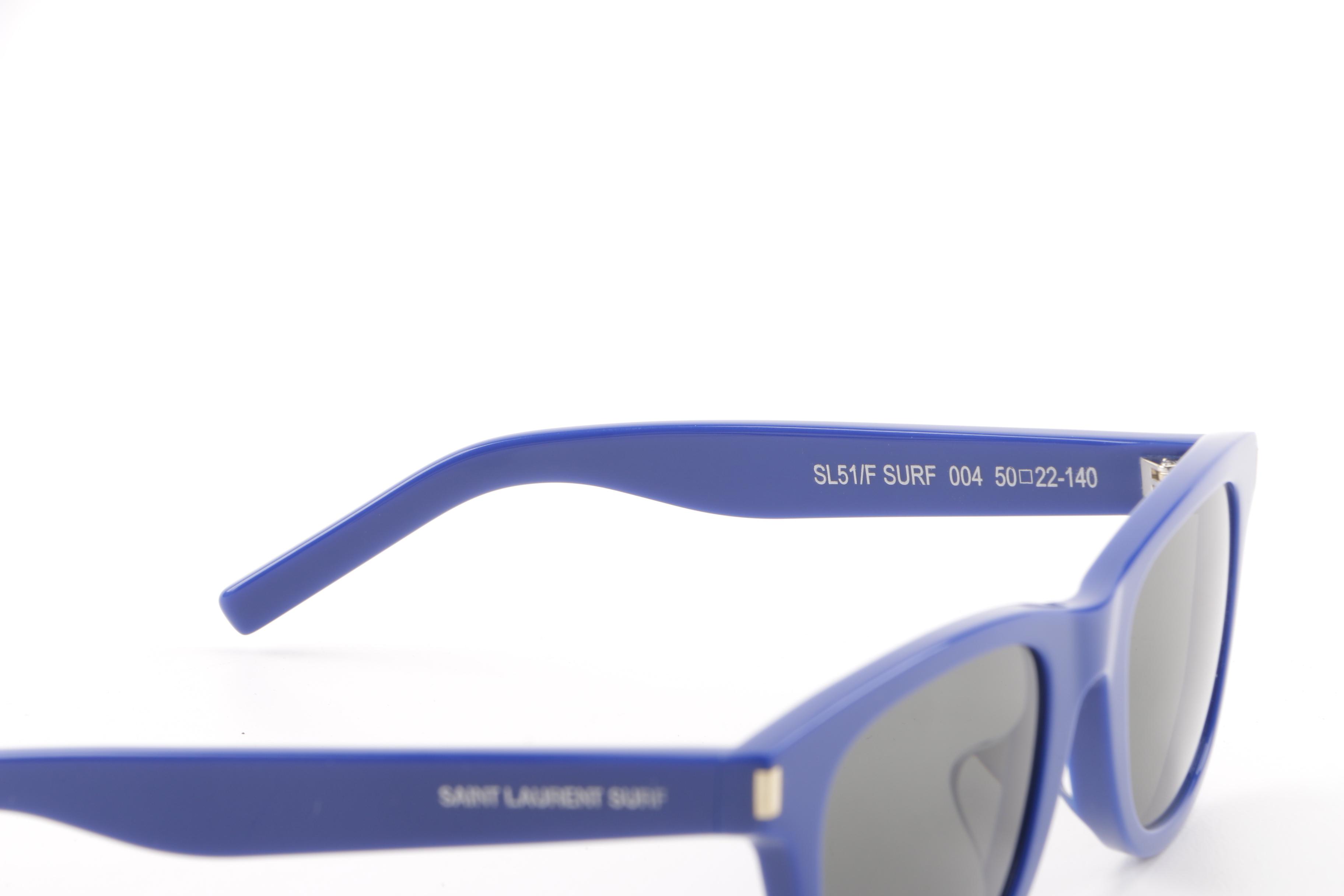 Saint Laurent SL51/F Surf Sunglasses with Case