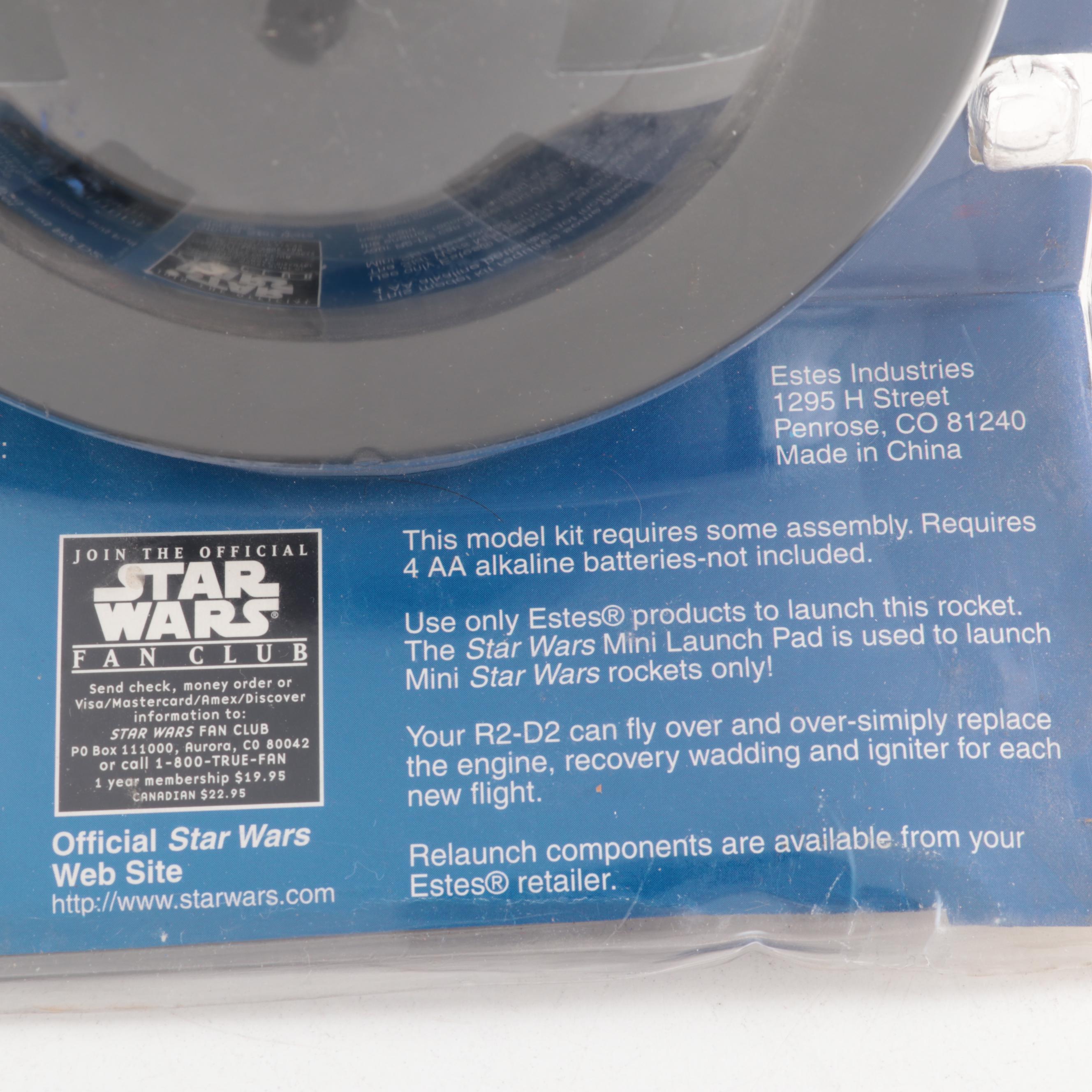 "Star Wars: Episode I" R2-D2 Flying Model Rocket Starter Set
