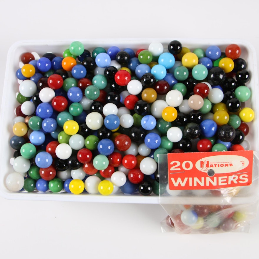 Opaque Glass Marbles and More