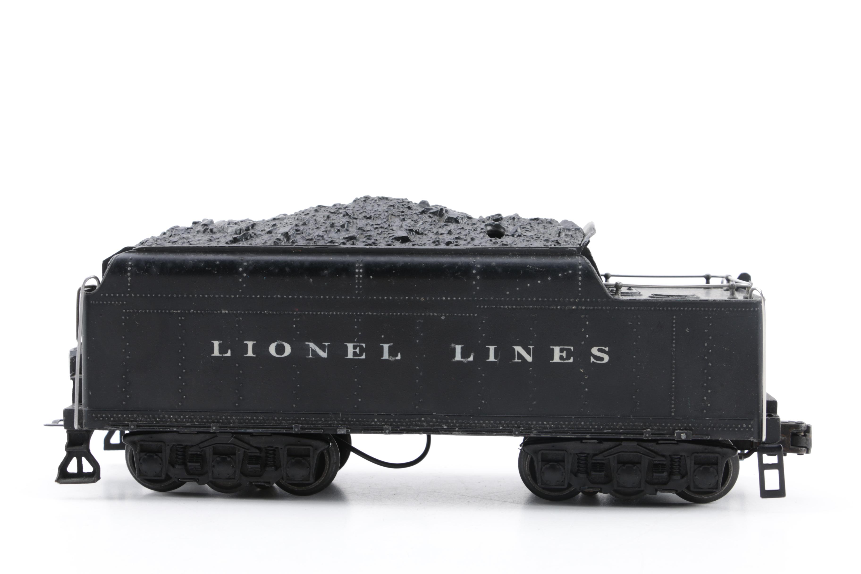 Lionel Hudson Type Steam Locomotives and Tender including Pre-War
