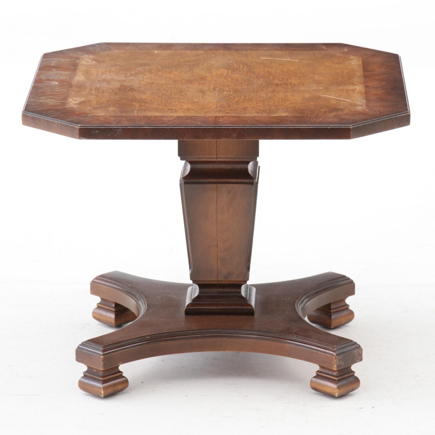 Tomlinson Burled Walnut Accent Table