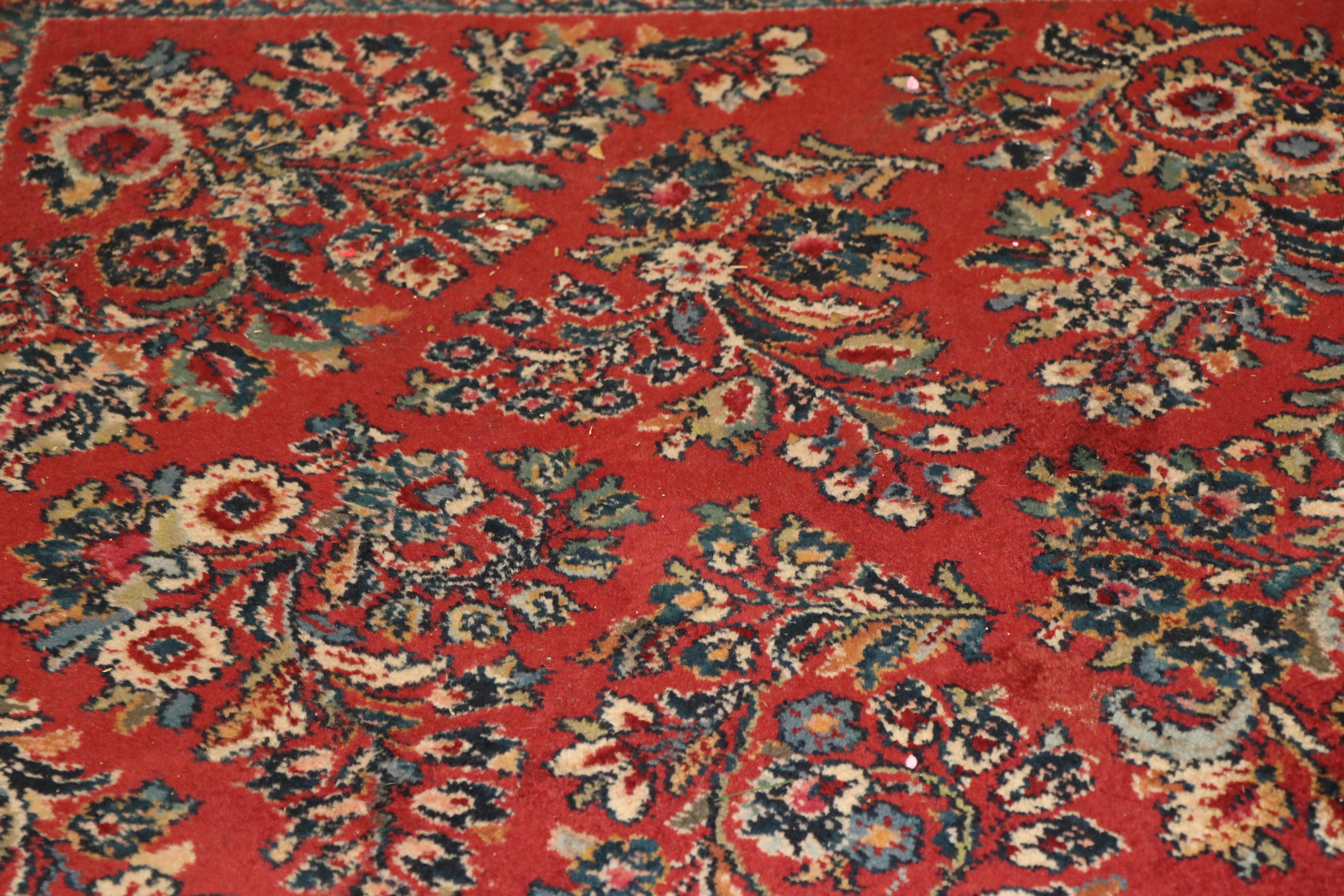 Power-Loomed Karastan "Sarouk" Wool Area Rug