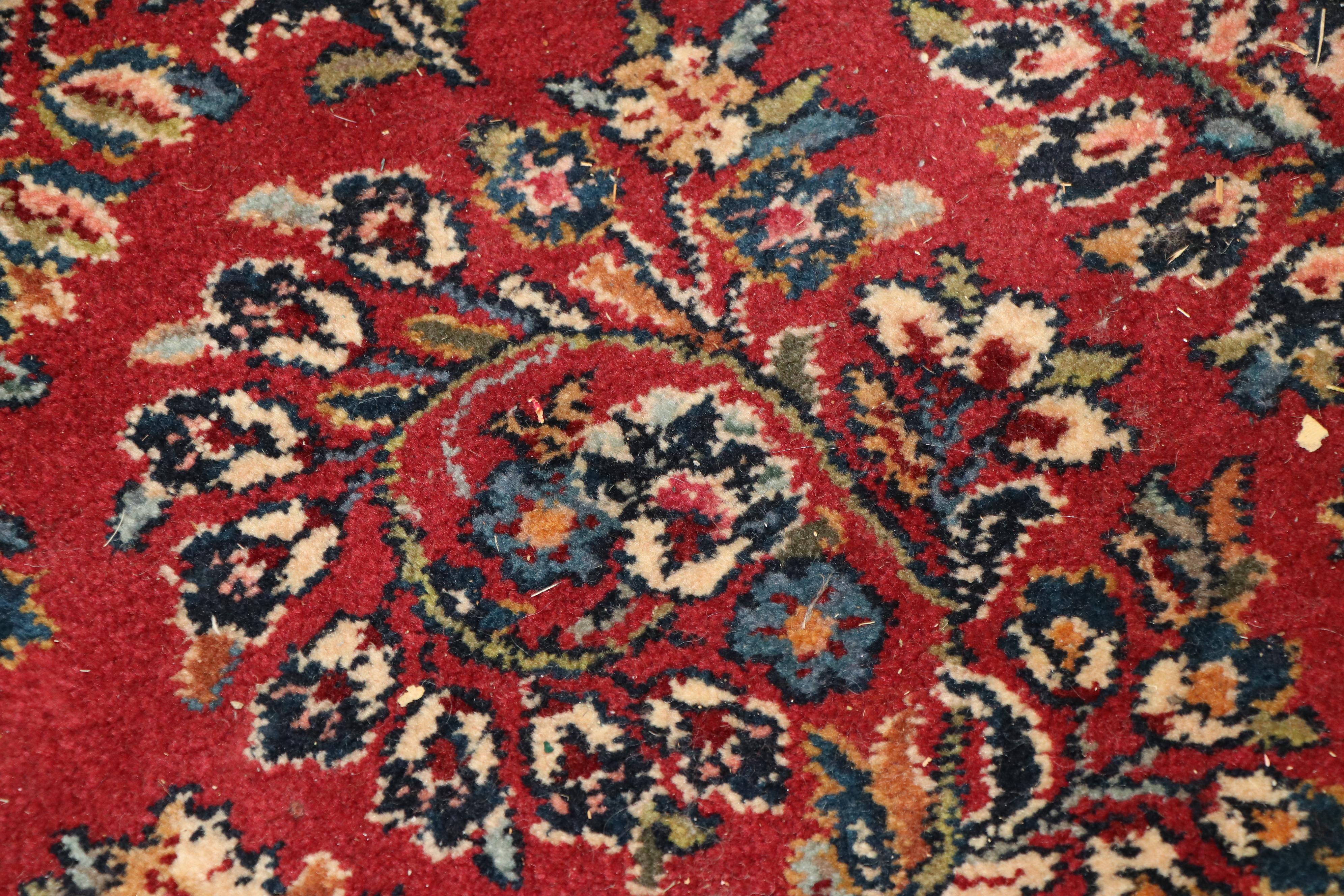 Power-Loomed Karastan "Sarouk" Wool Area Rug