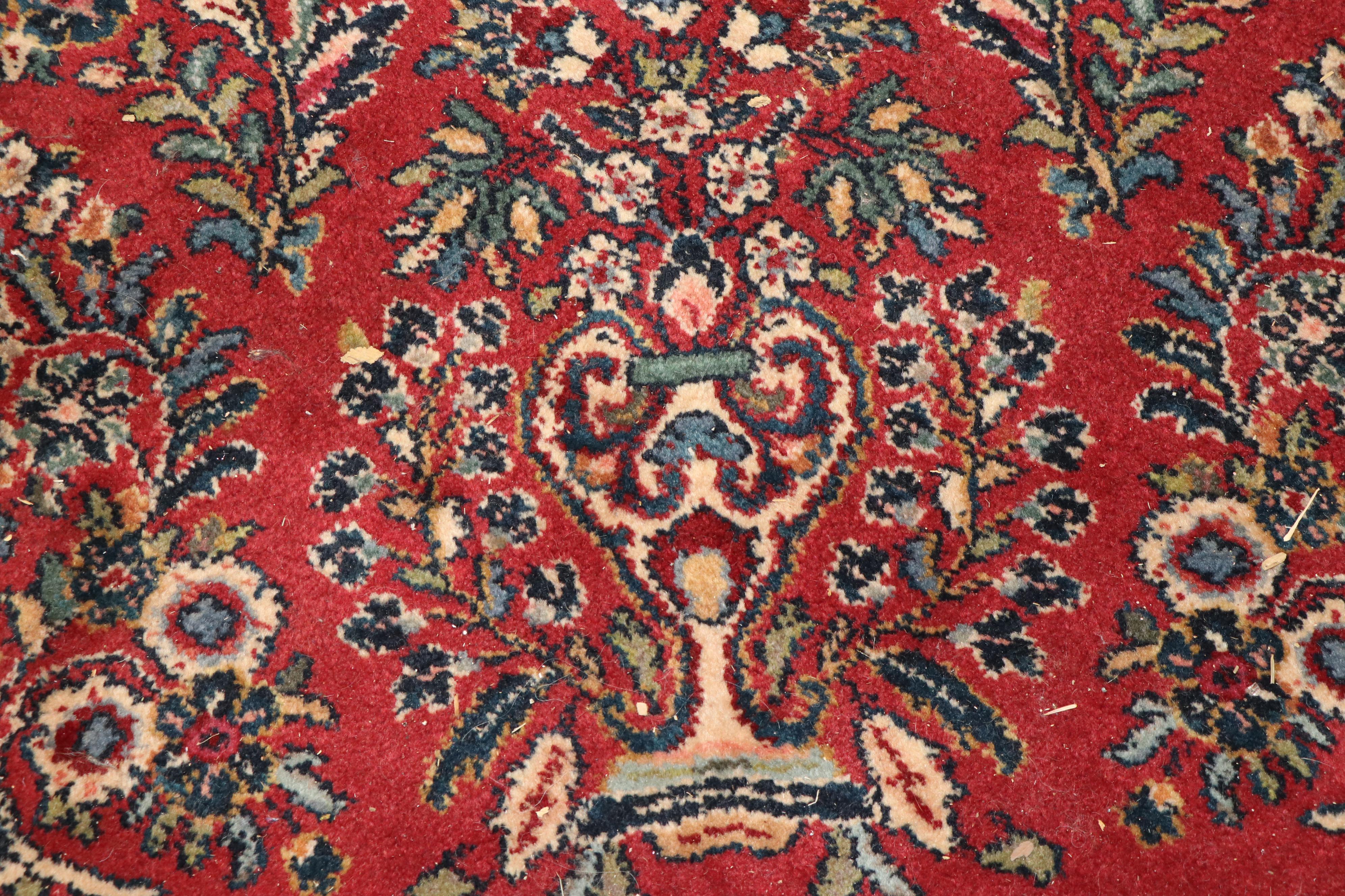 Power-Loomed Karastan "Sarouk" Wool Area Rug