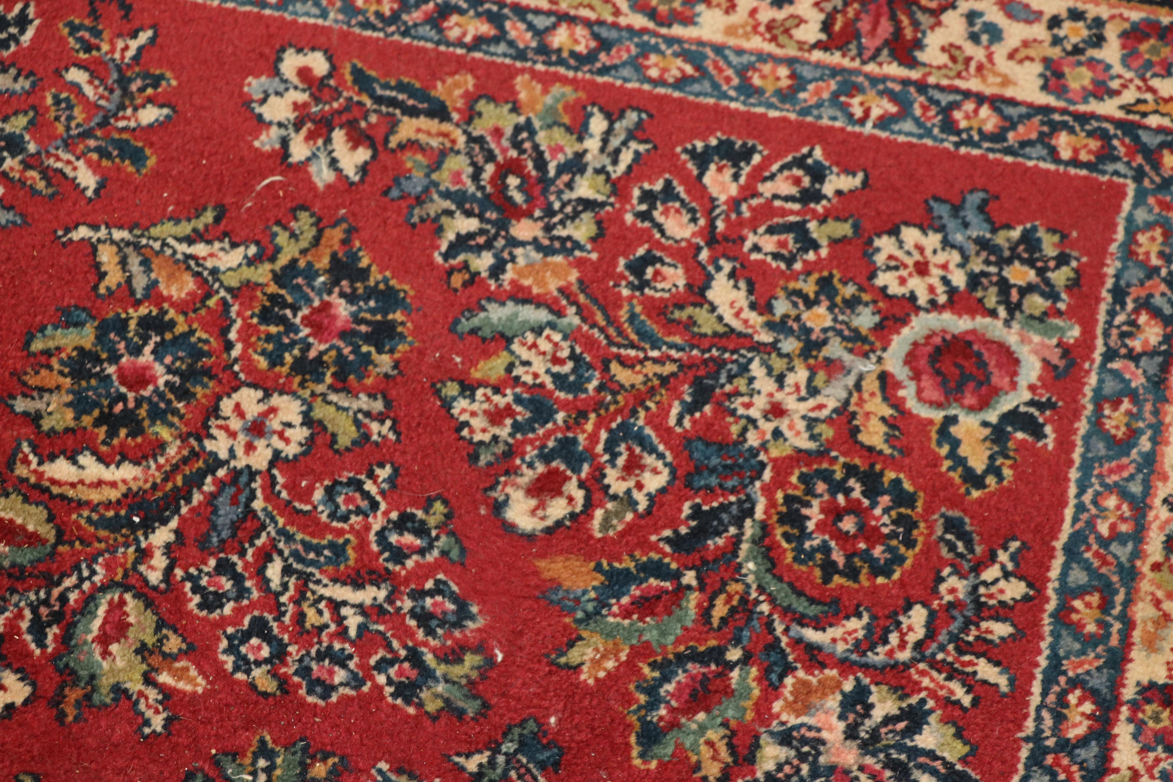 Power-Loomed Karastan "Sarouk" Wool Area Rug