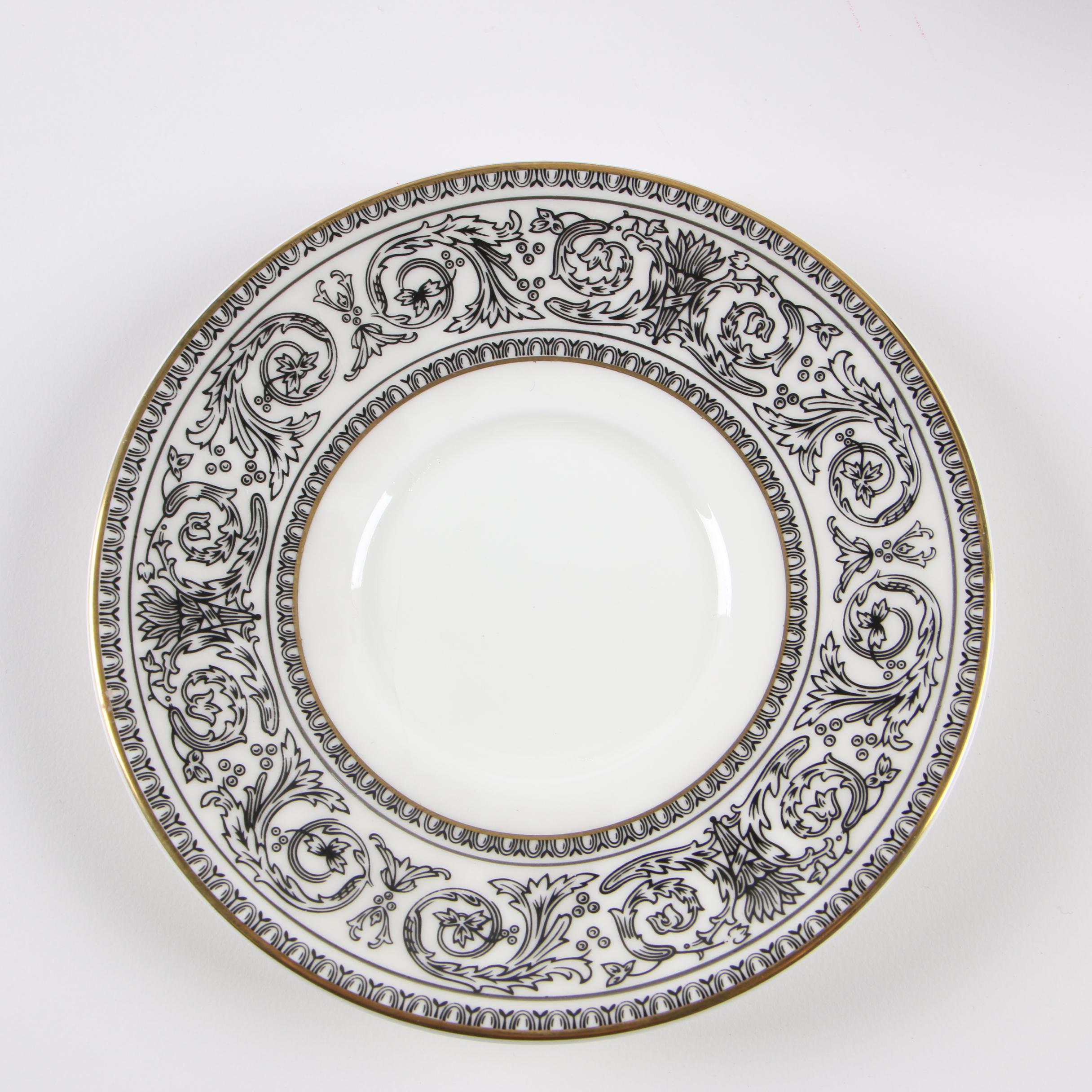 Royal Doulton "Baronet" Bone China Tea and Demitasse Set