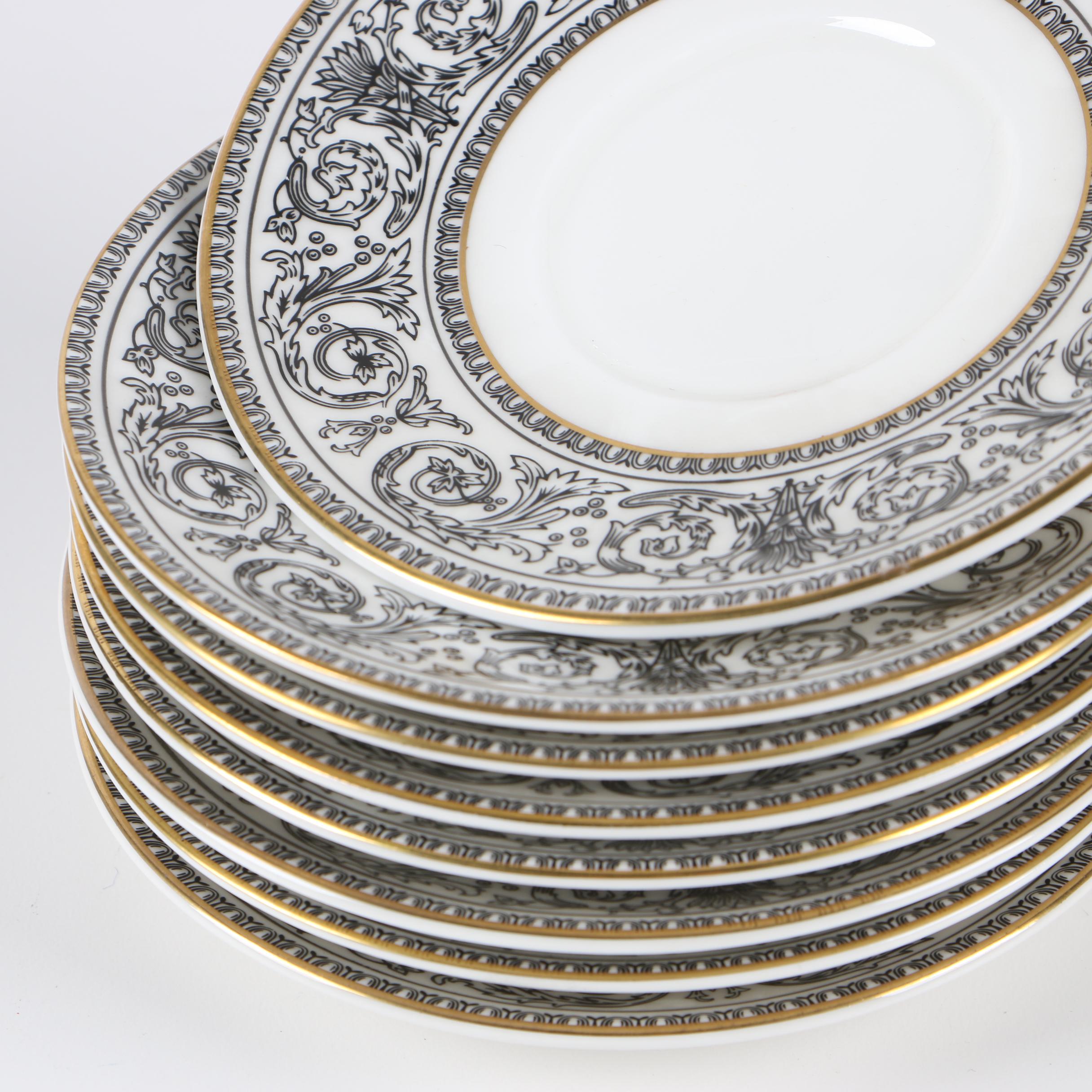 Royal Doulton "Baronet" Bone China Tea and Demitasse Set