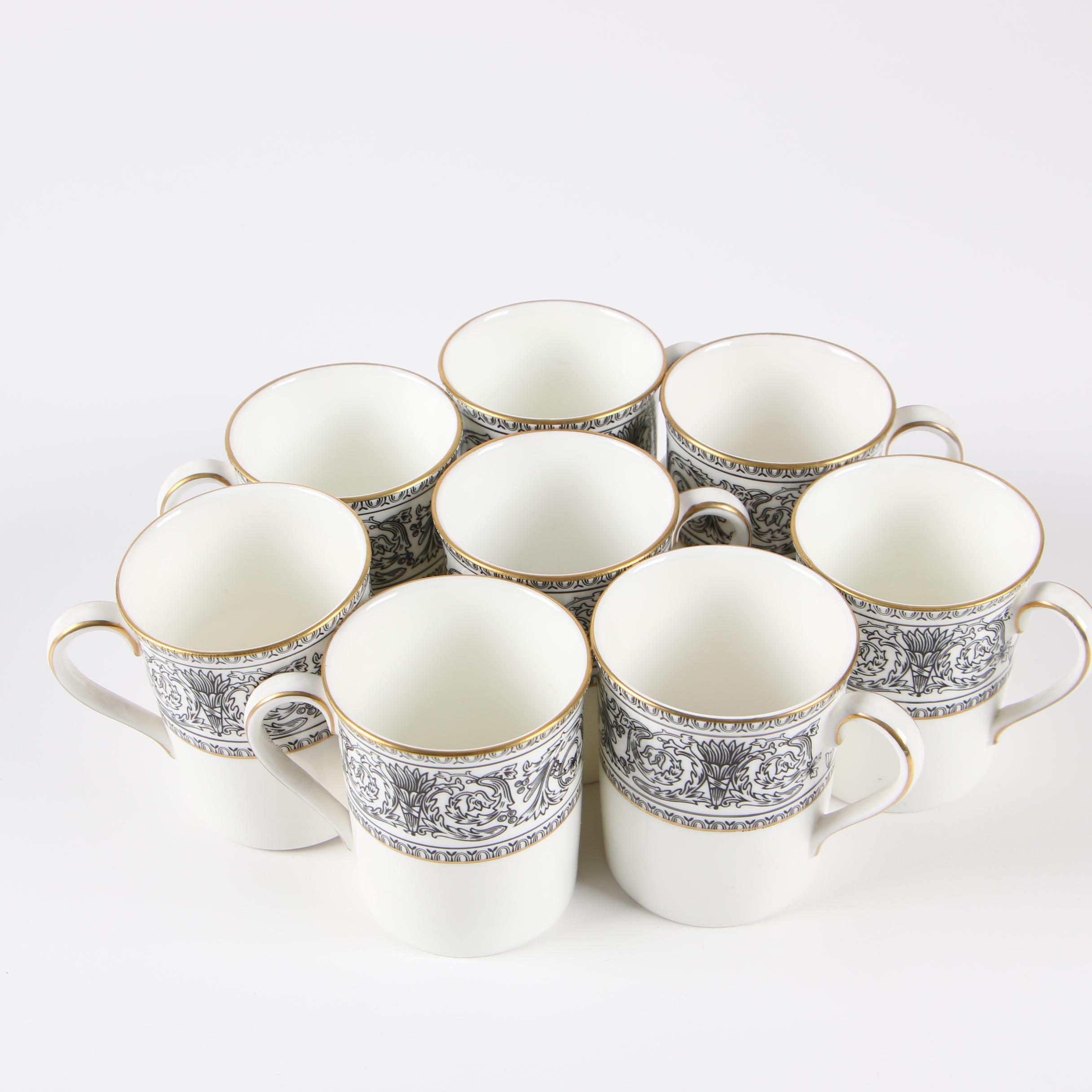 Royal Doulton "Baronet" Bone China Tea and Demitasse Set