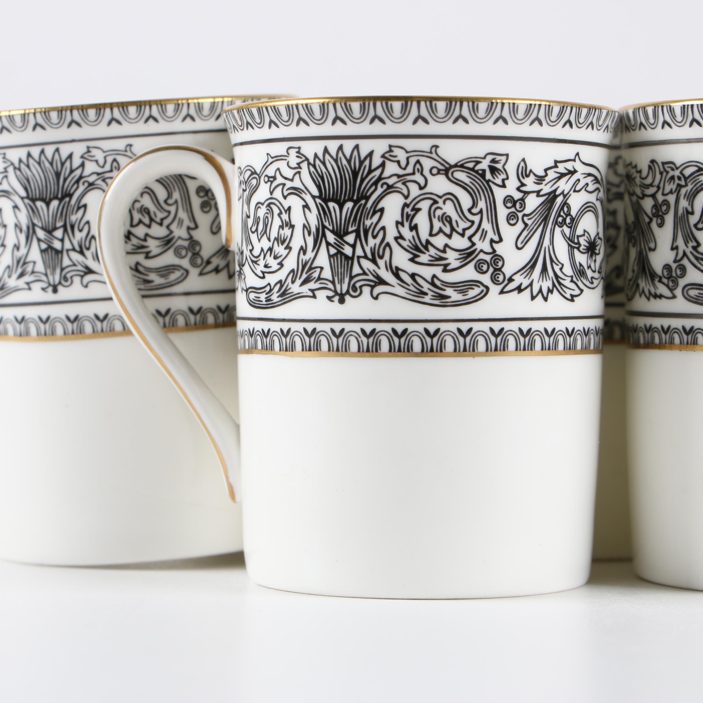 Royal Doulton "Baronet" Bone China Tea and Demitasse Set