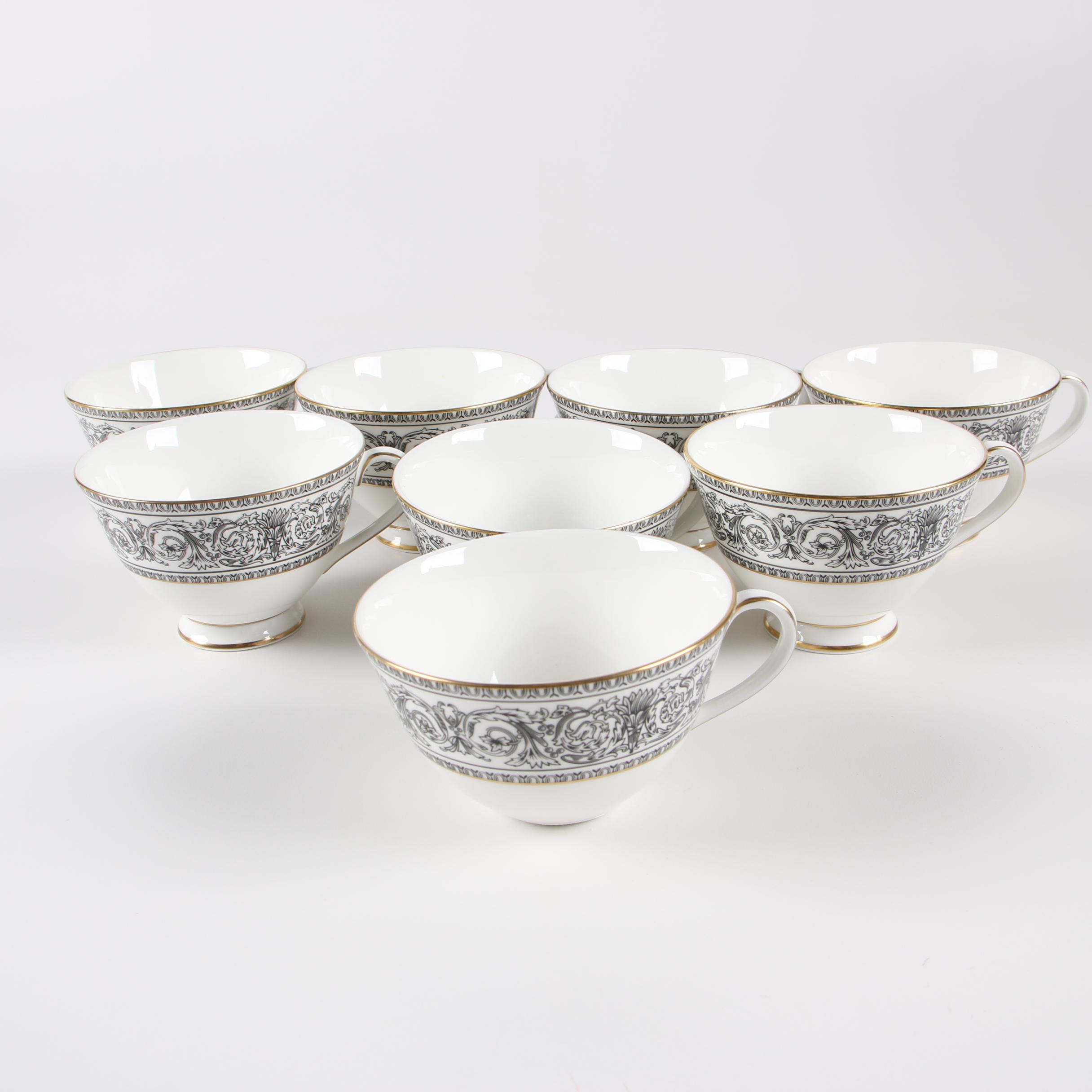 Royal Doulton "Baronet" Bone China Tea and Demitasse Set