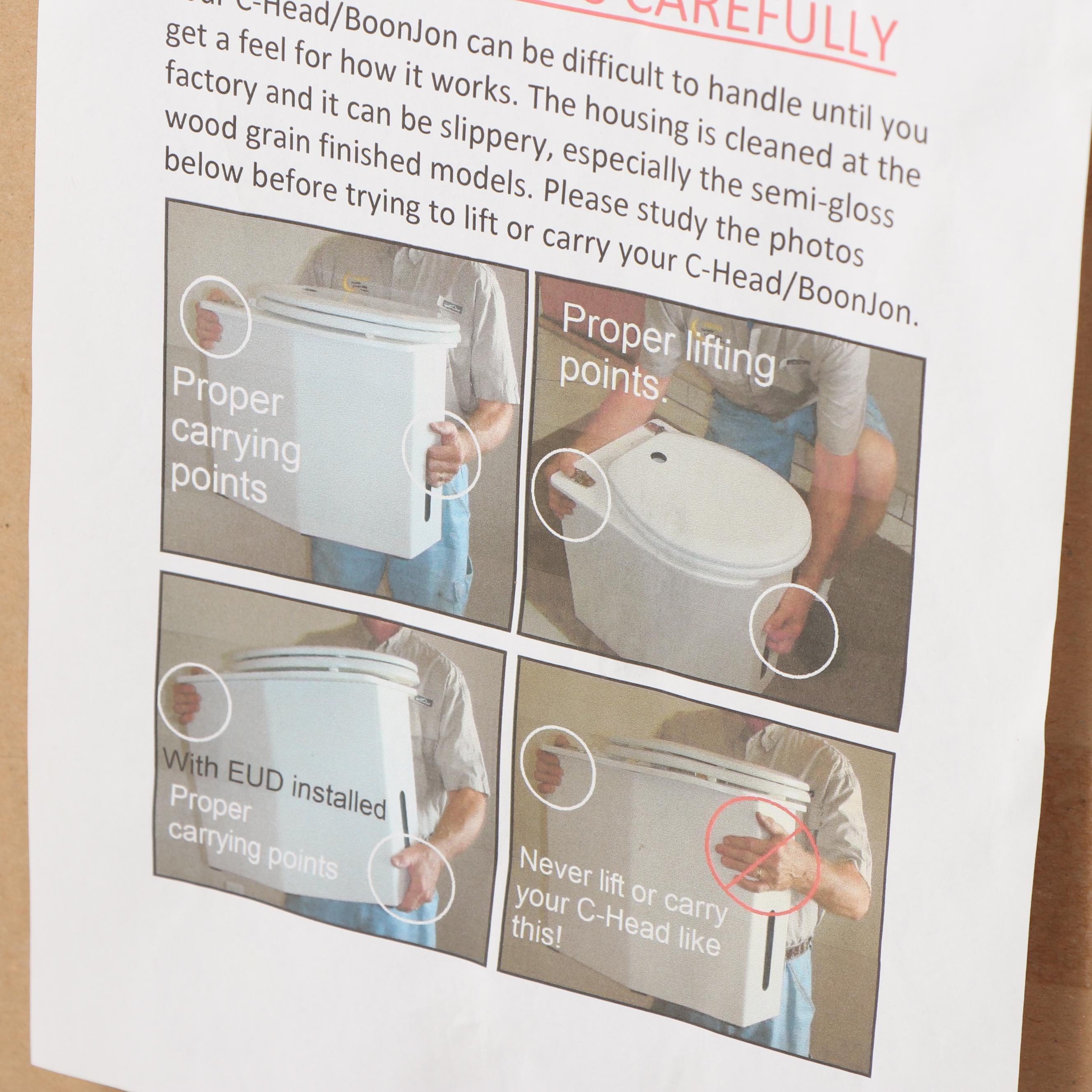 C-Head BoonJon Portable Composting Toilet