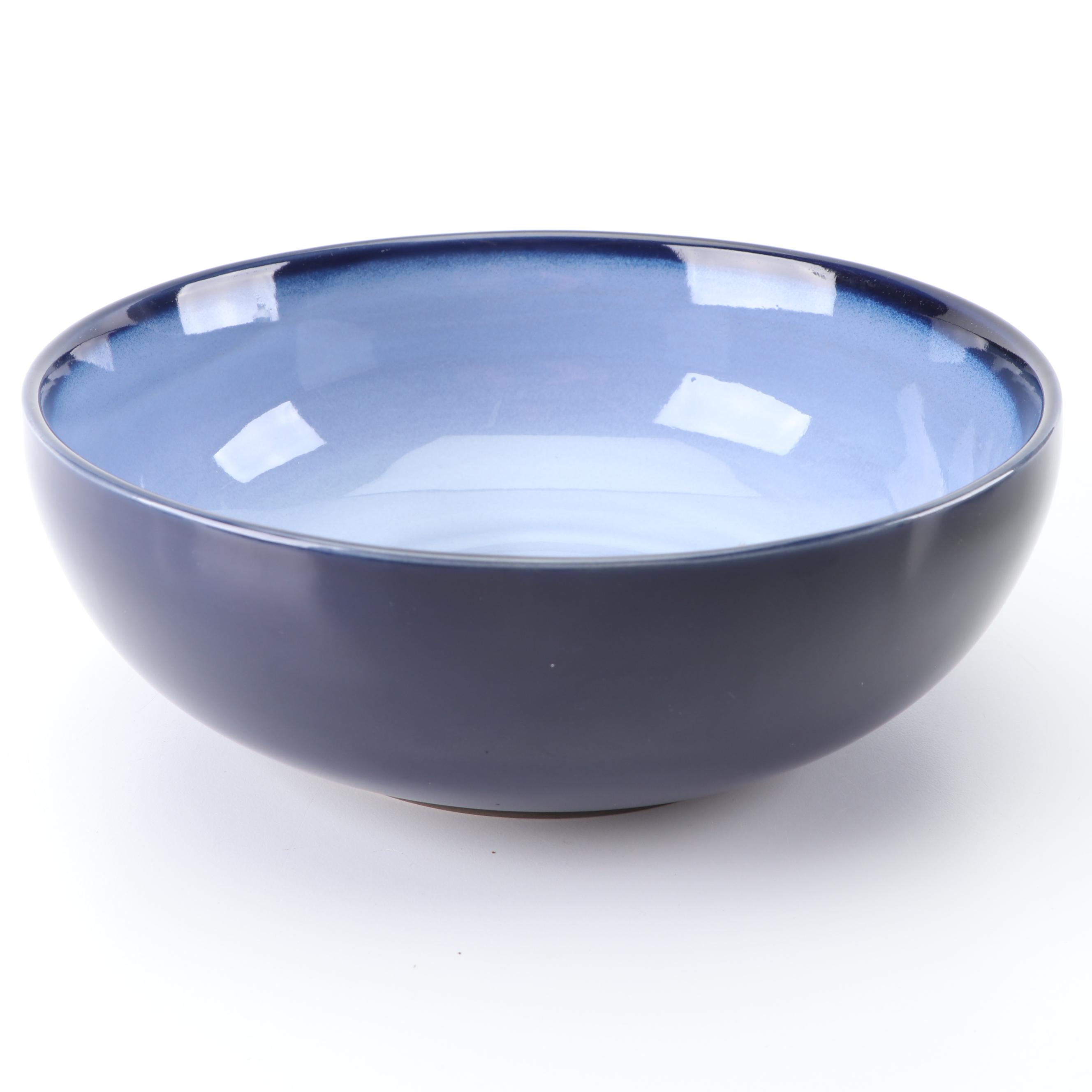 Sango "Nova Blue" Stoneware Dinnerware c. 2000-2009
