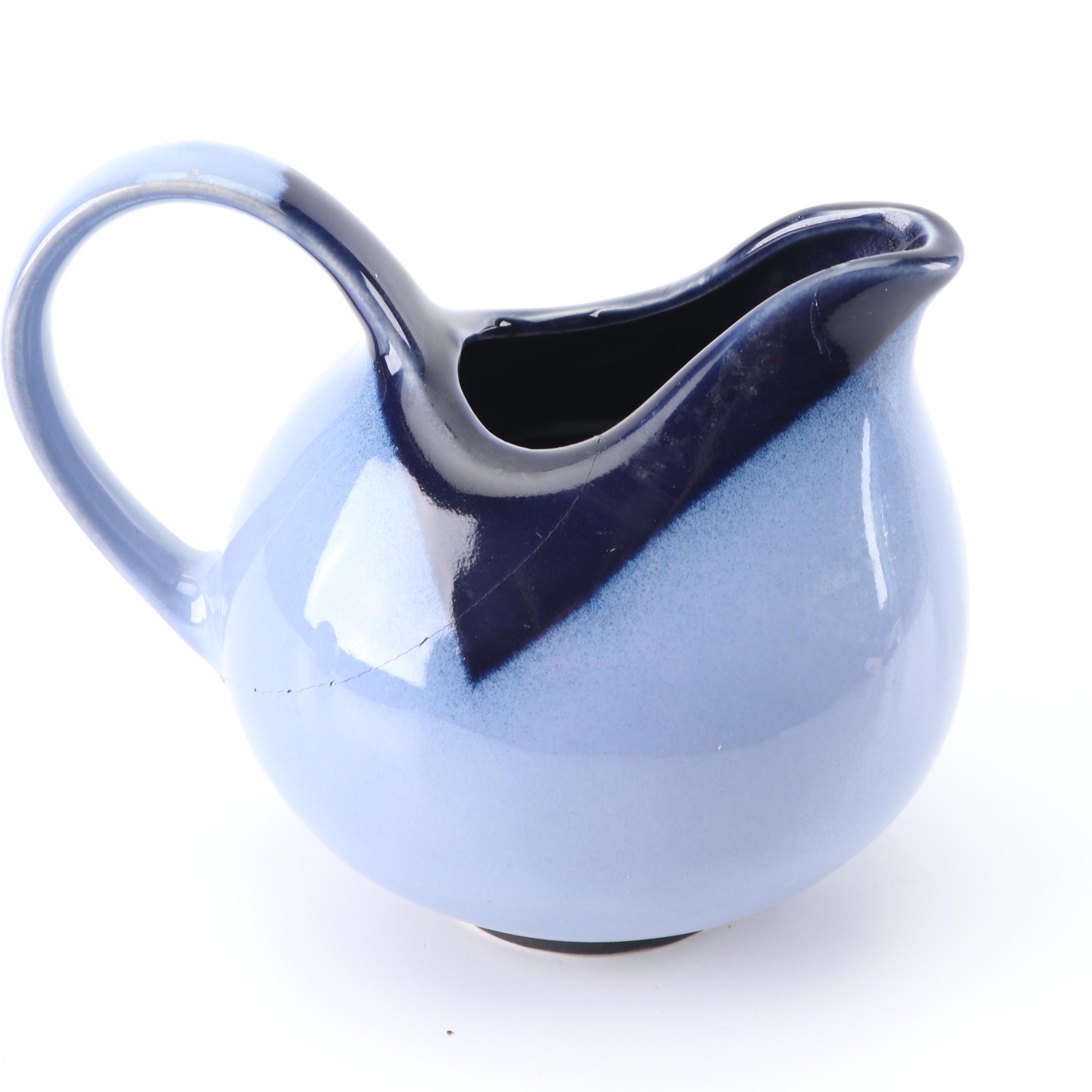 Sango "Nova Blue" Stoneware Dinnerware c. 2000-2009
