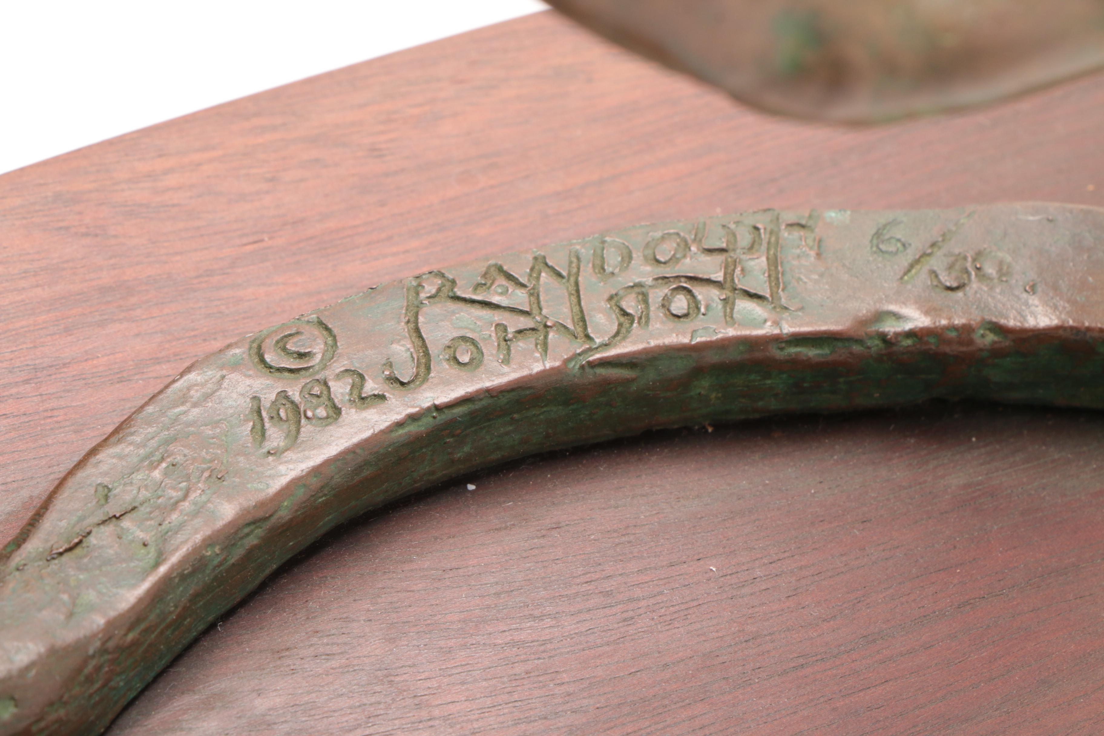 Randolph Johnston Limited Edition Bronze Sculpture
