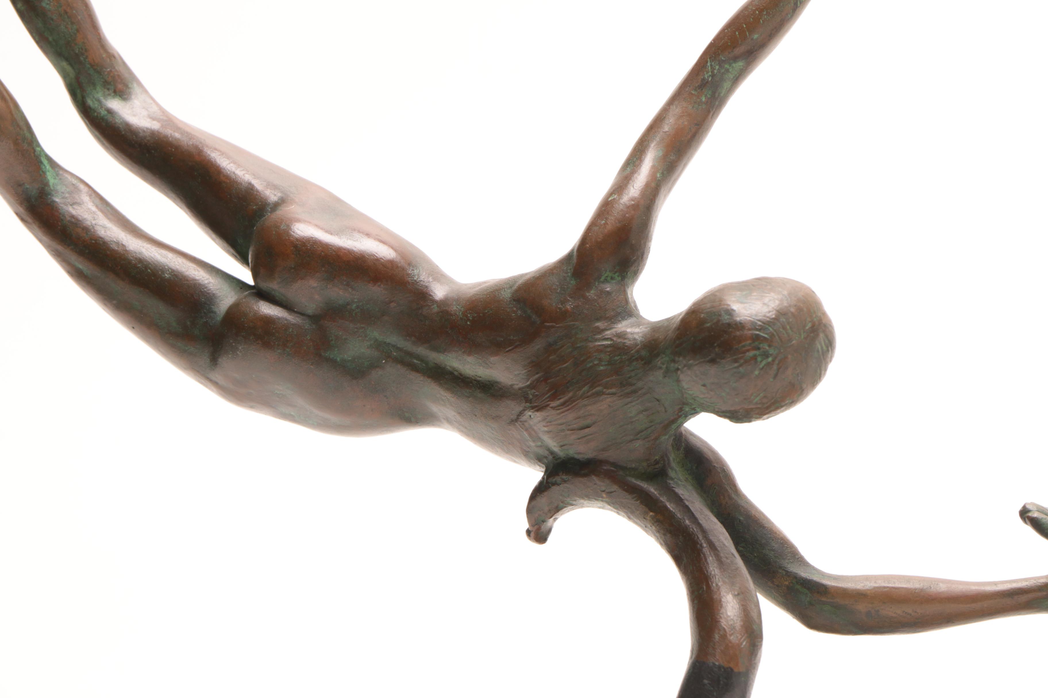 Randolph Johnston Limited Edition Bronze Sculpture