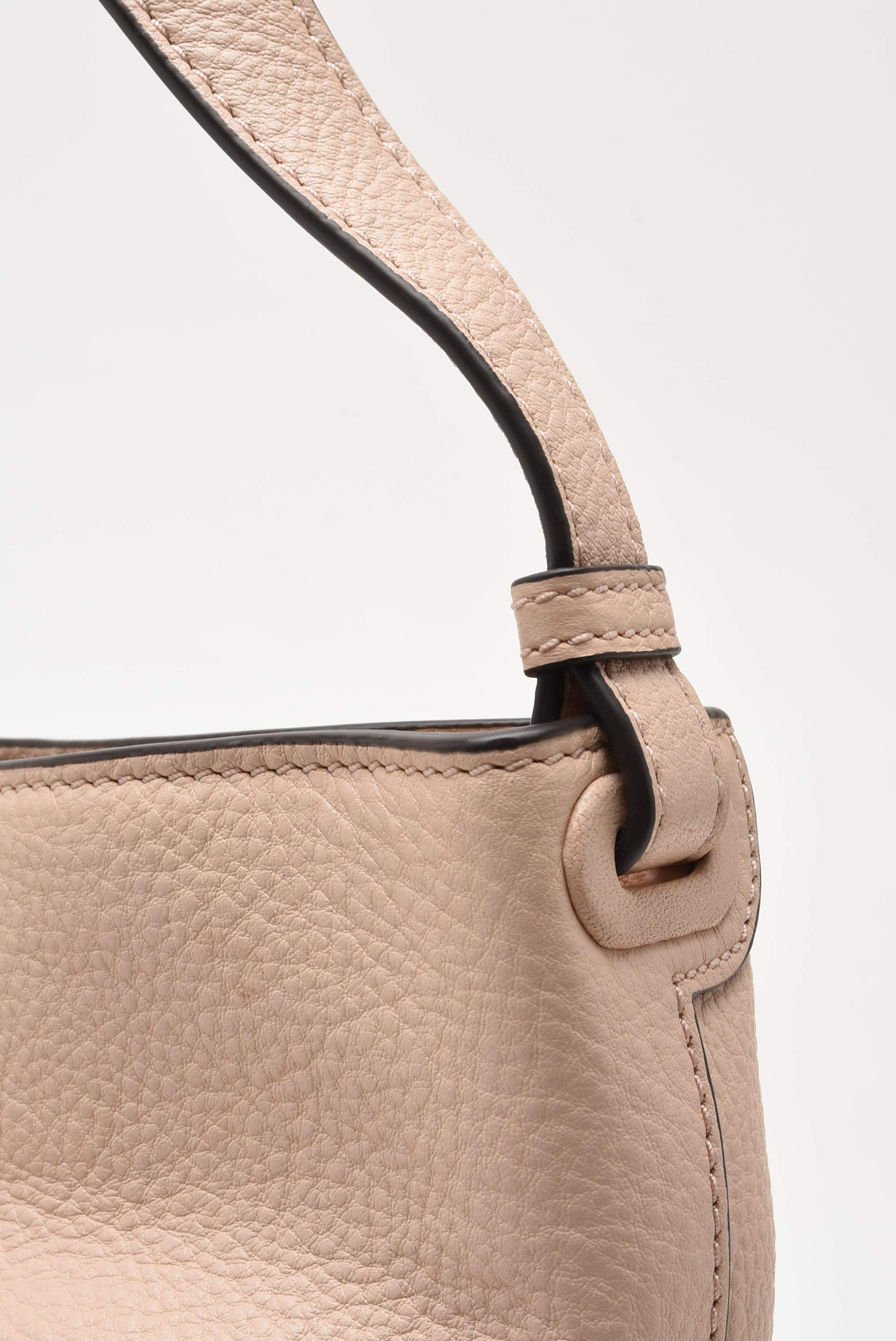 Tory Burch Thea Pink Leather Hobo Bag with Matching Wallet