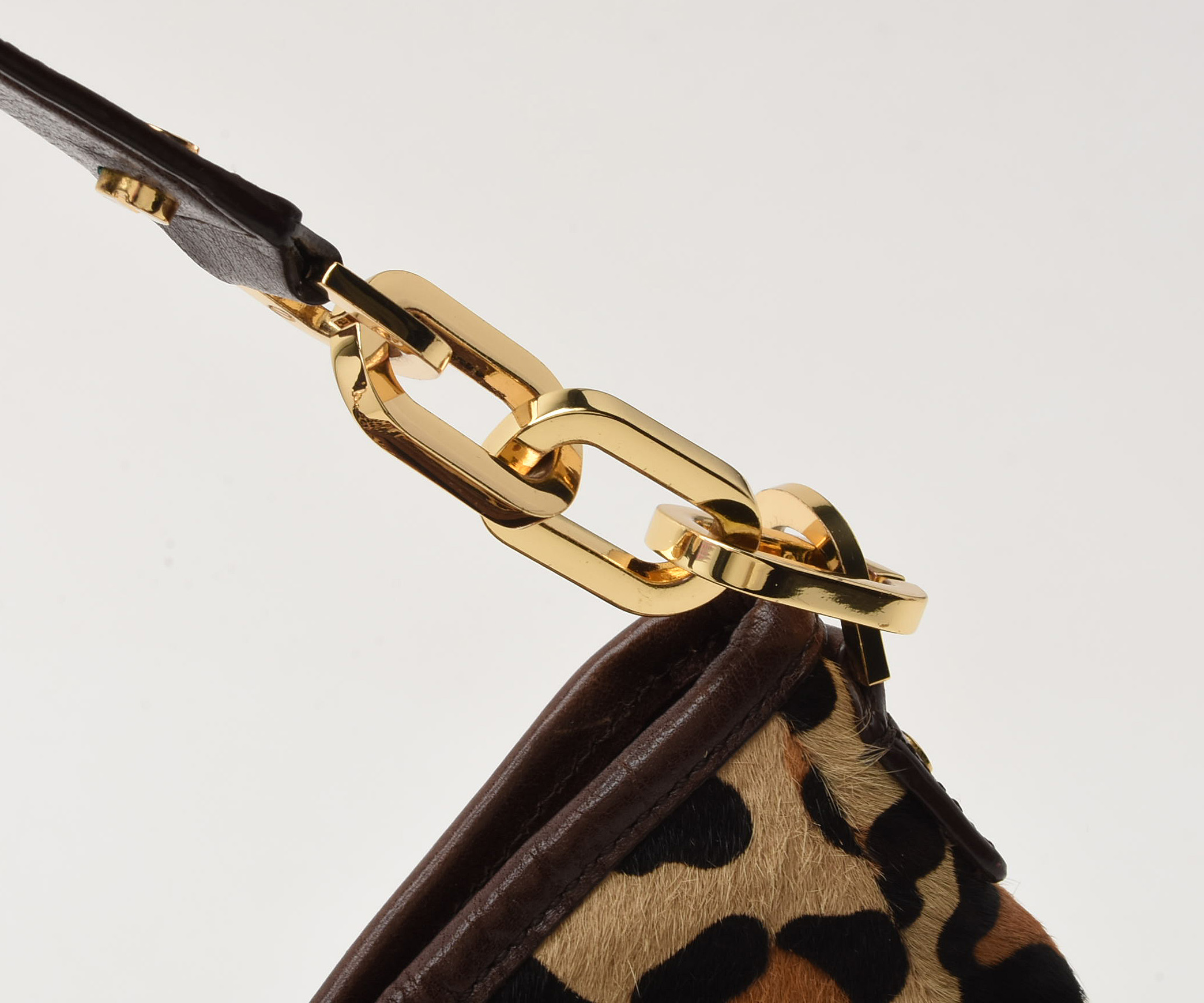 Tory Burch Animal Print Calf Hair City Hobo Bag