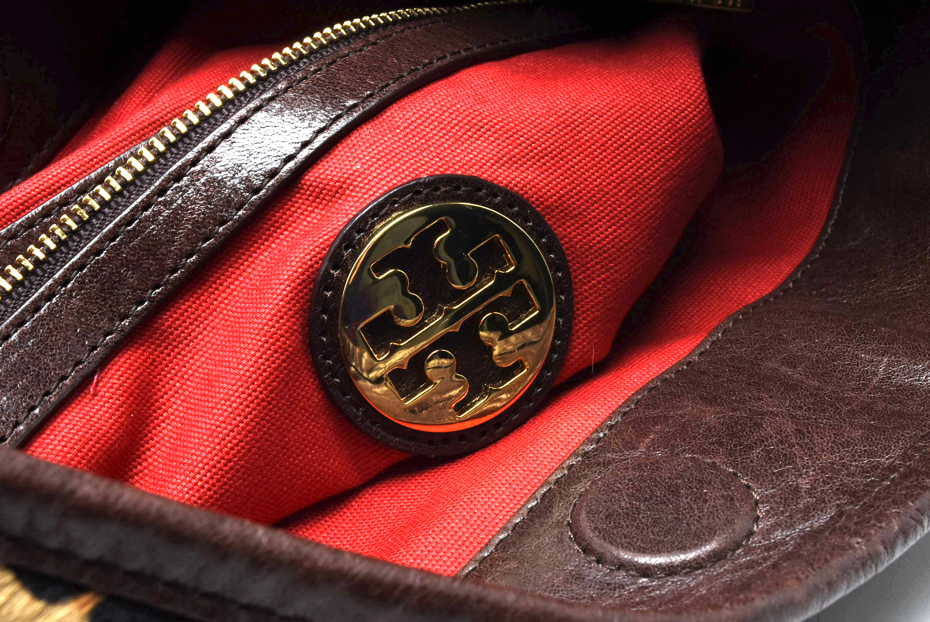 Tory Burch Animal Print Calf Hair City Hobo Bag