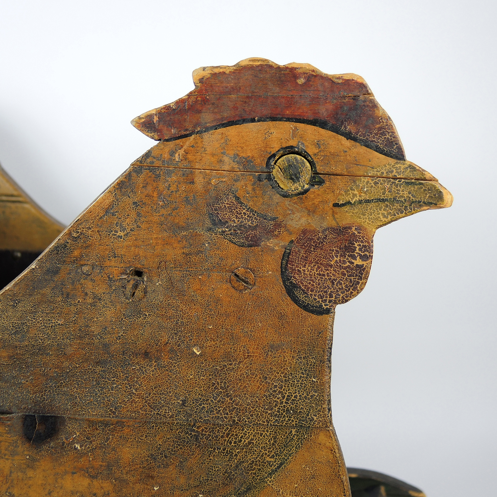 Antique Child's Chicken Rocker