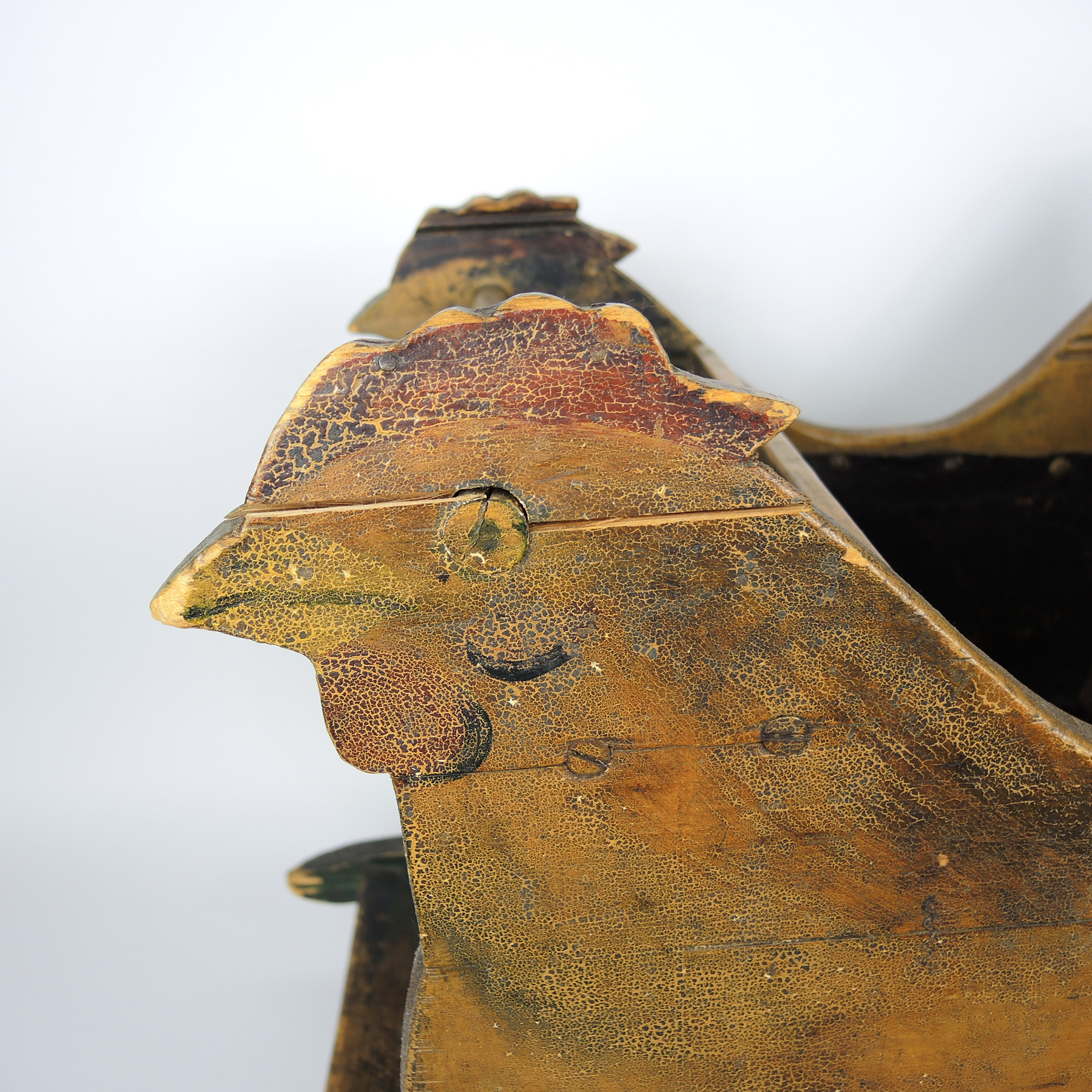 Antique Child's Chicken Rocker
